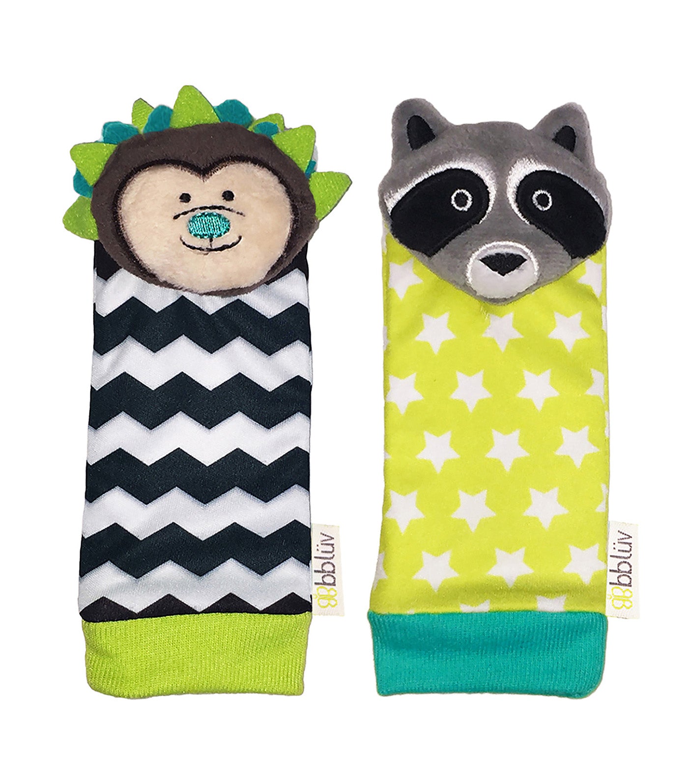 Düo: Foot Finders - Hedgehog & Racoon