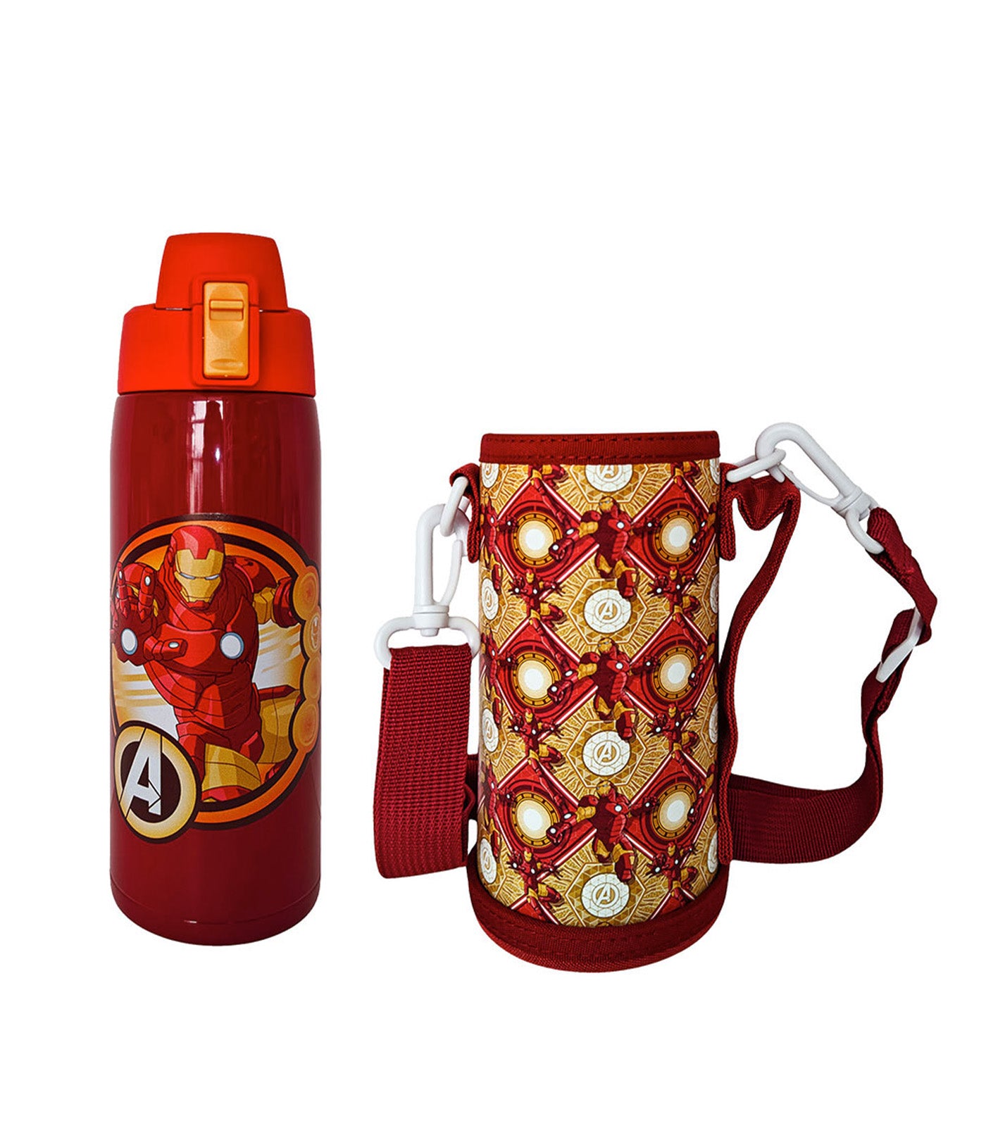Disney and Marvel 600mL Insulated Tumblers with Carrying Pouch