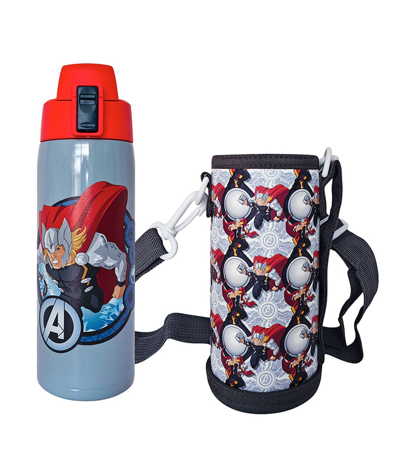 Disney and Marvel 600mL Insulated Tumblers with Carrying Pouch