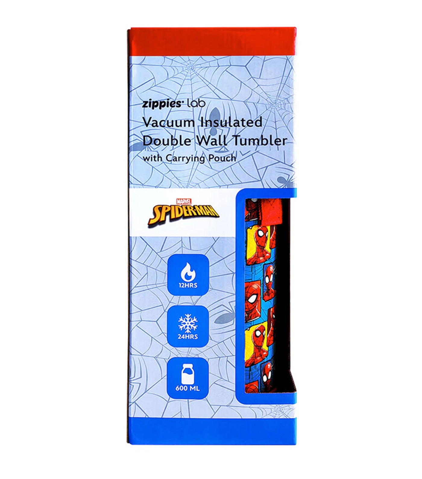 Disney and Marvel 600mL Insulated Tumblers with Carrying Pouch