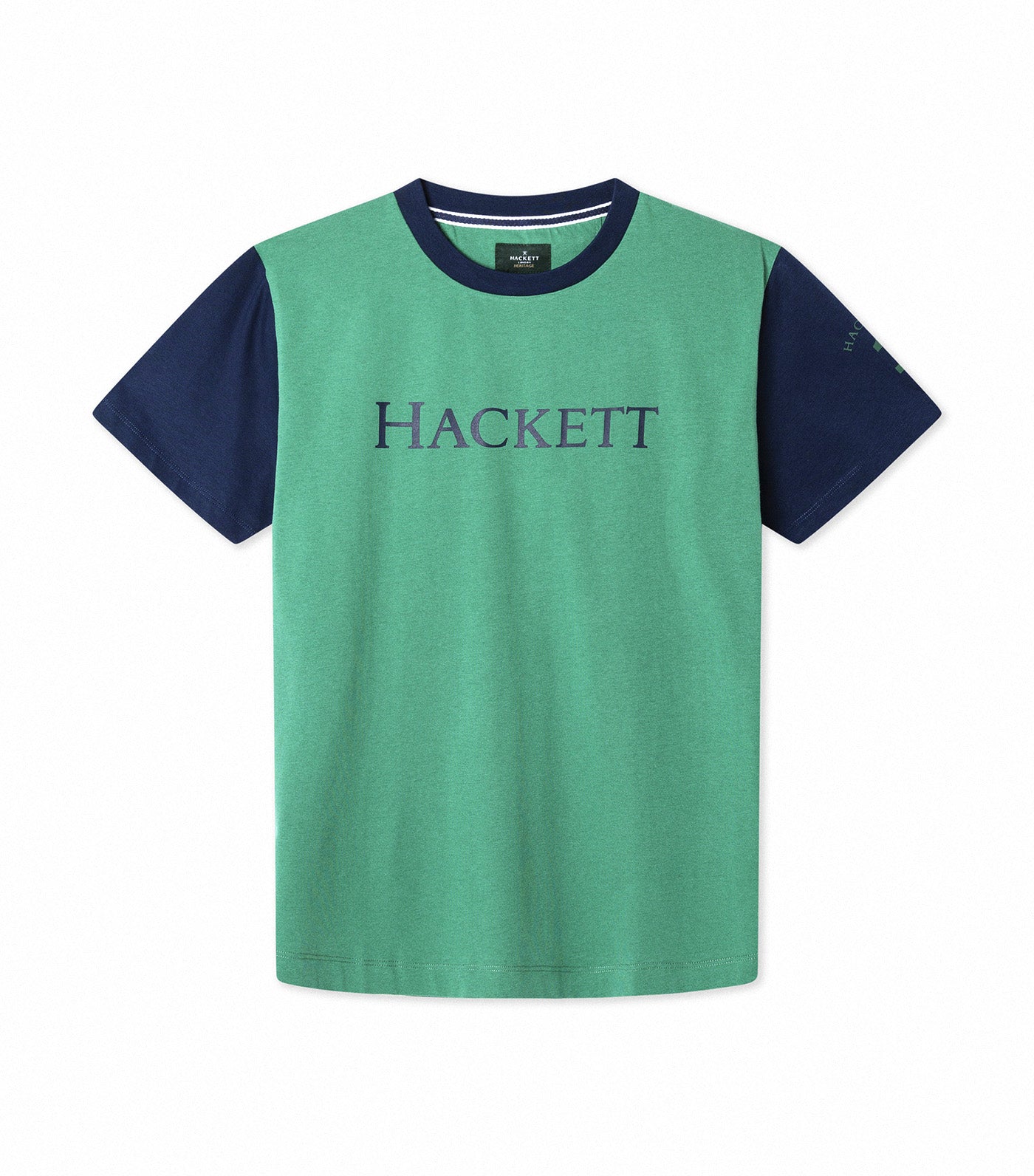 Classic Fit Branded Graphic T-Shirt Grass Green