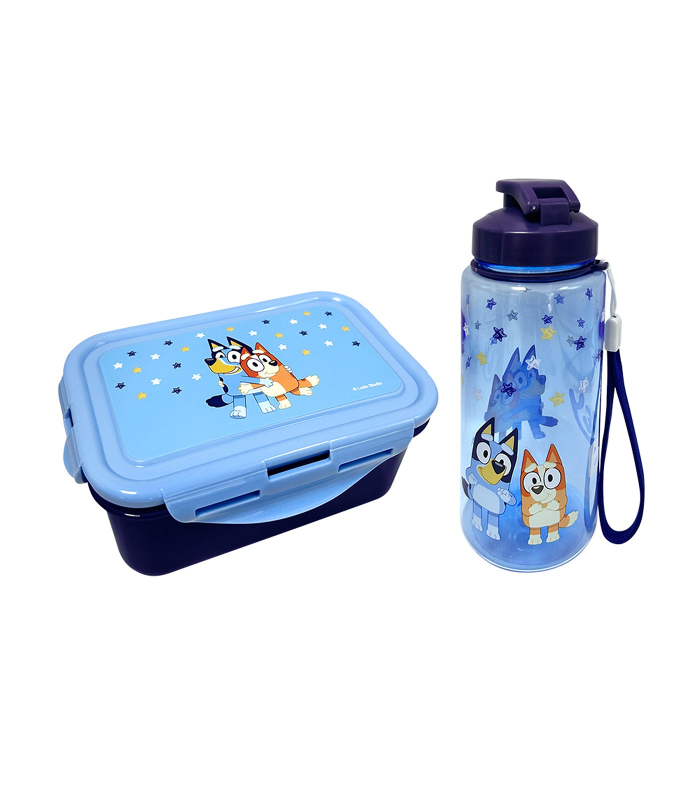 Bluey Lunch Box and Water Bottle Set Collection