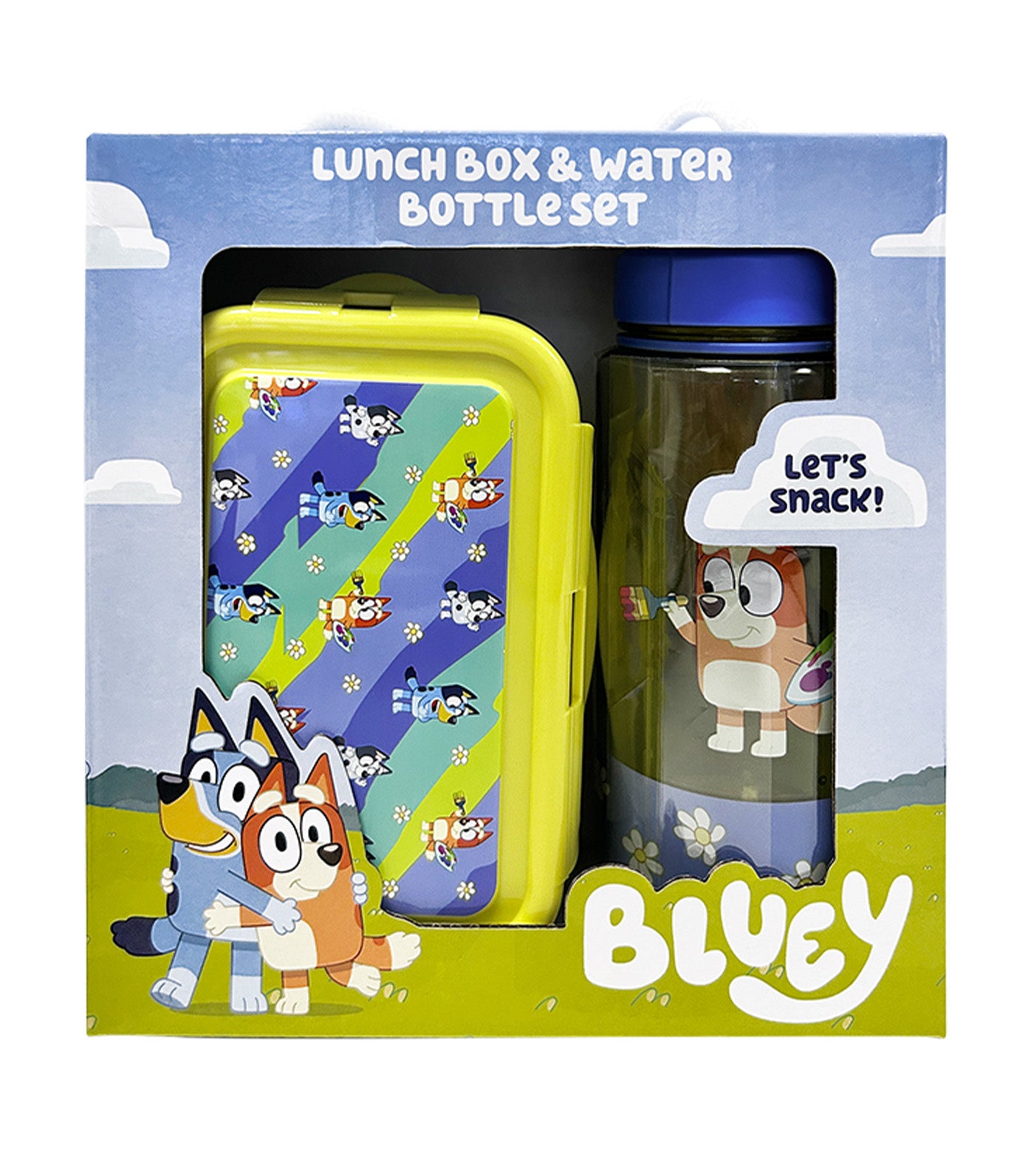 Bluey Lunch Box and Water Bottle Set Collection