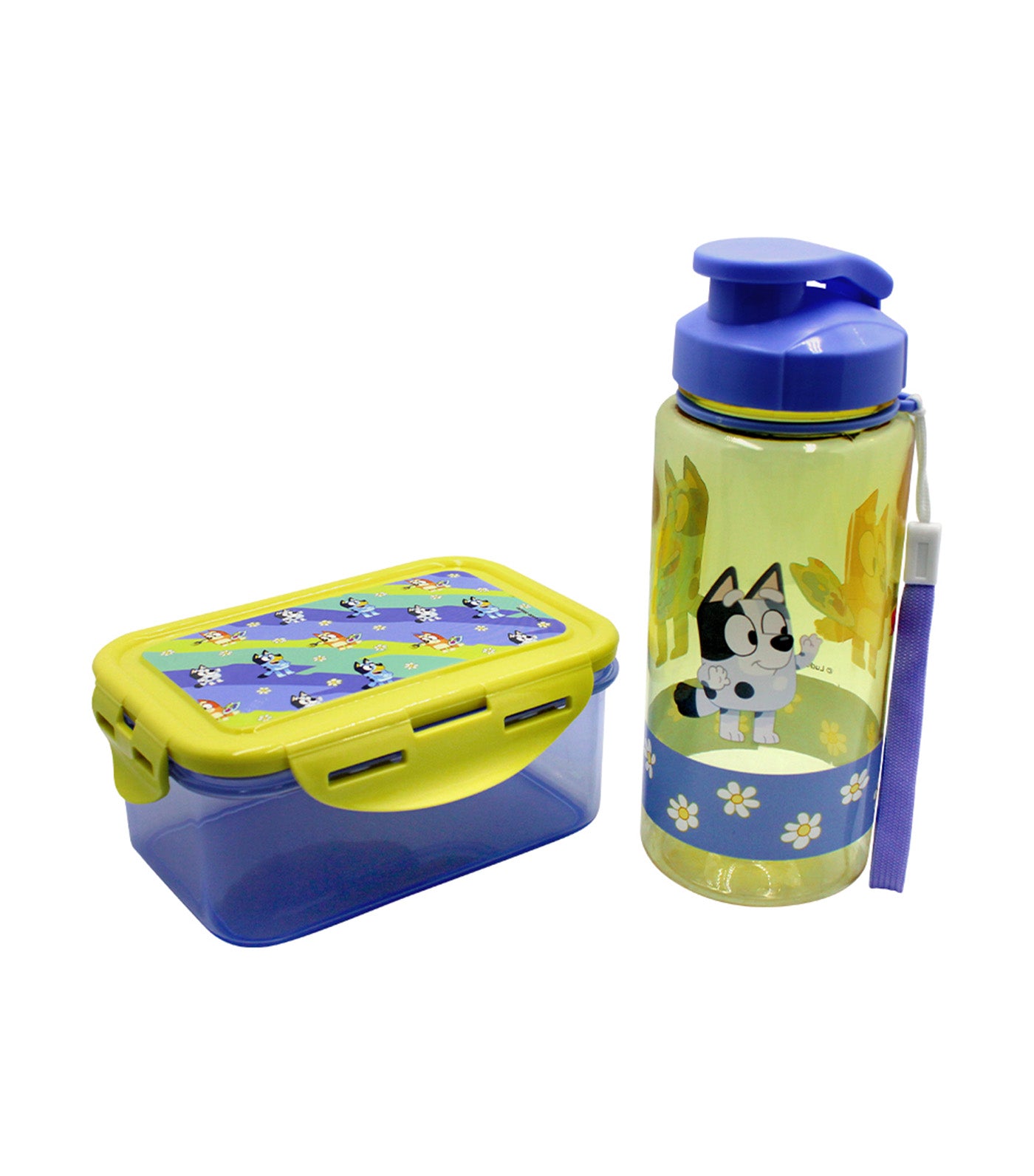 Bluey Lunch Box and Water Bottle Set Collection