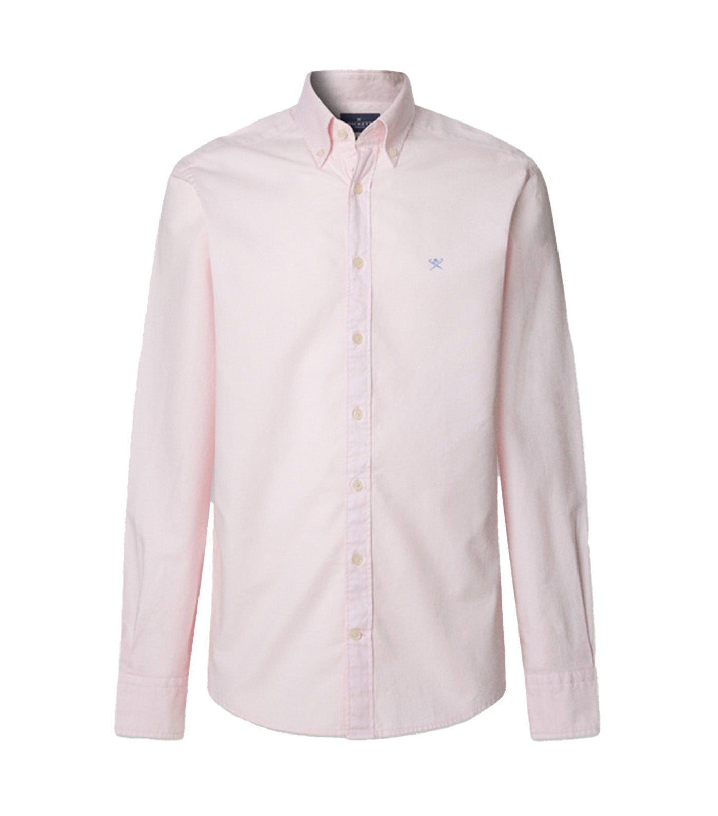 Tailored Fit Garment Dyed Oxford Shirt Ink Pink