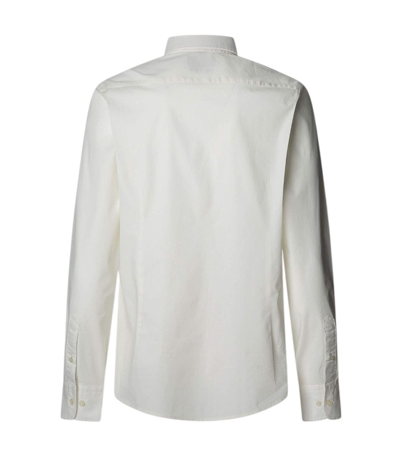 Stretch Pop Shirt White