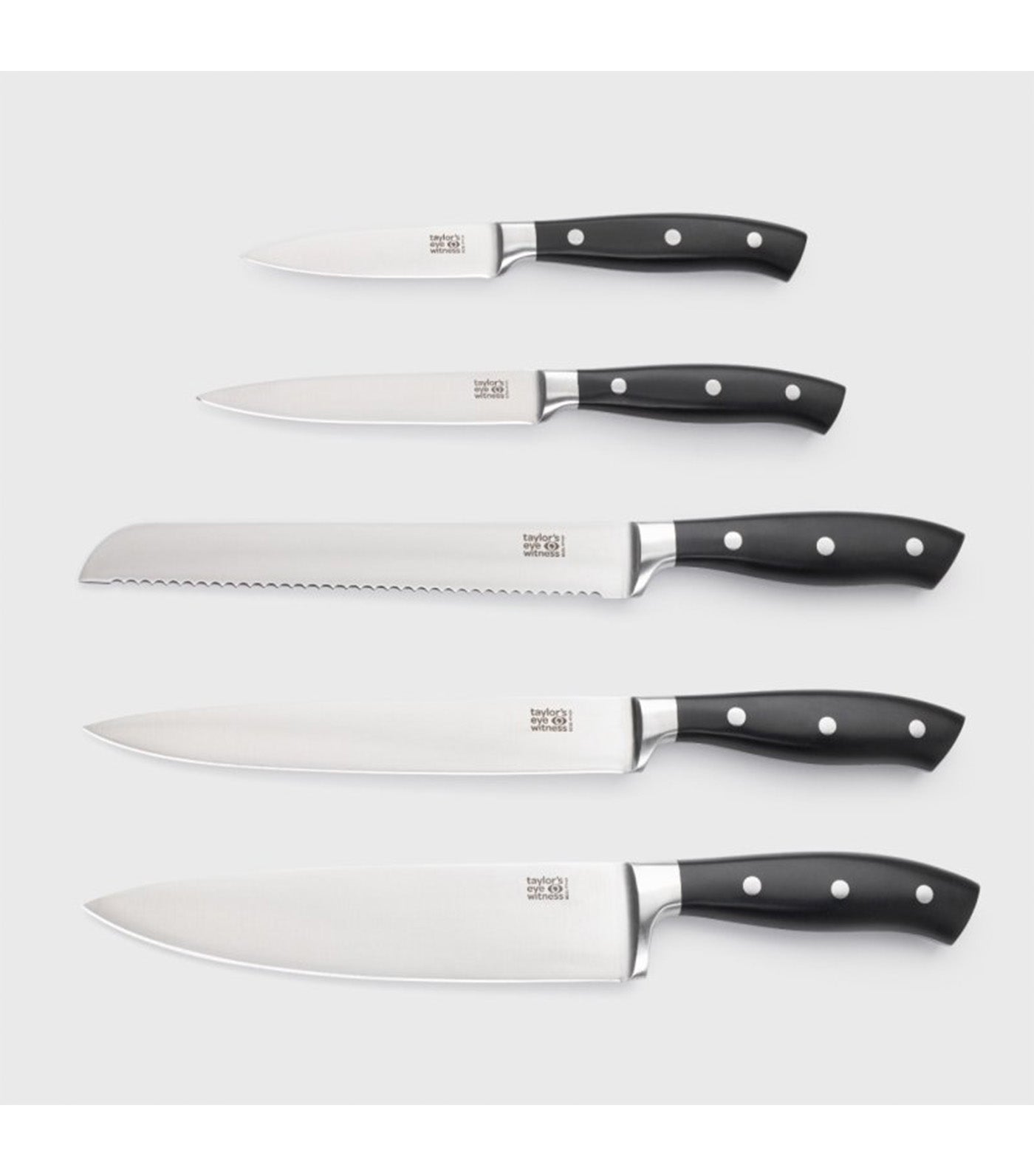 Kingston Acacia Wood Knife Block Set of 5