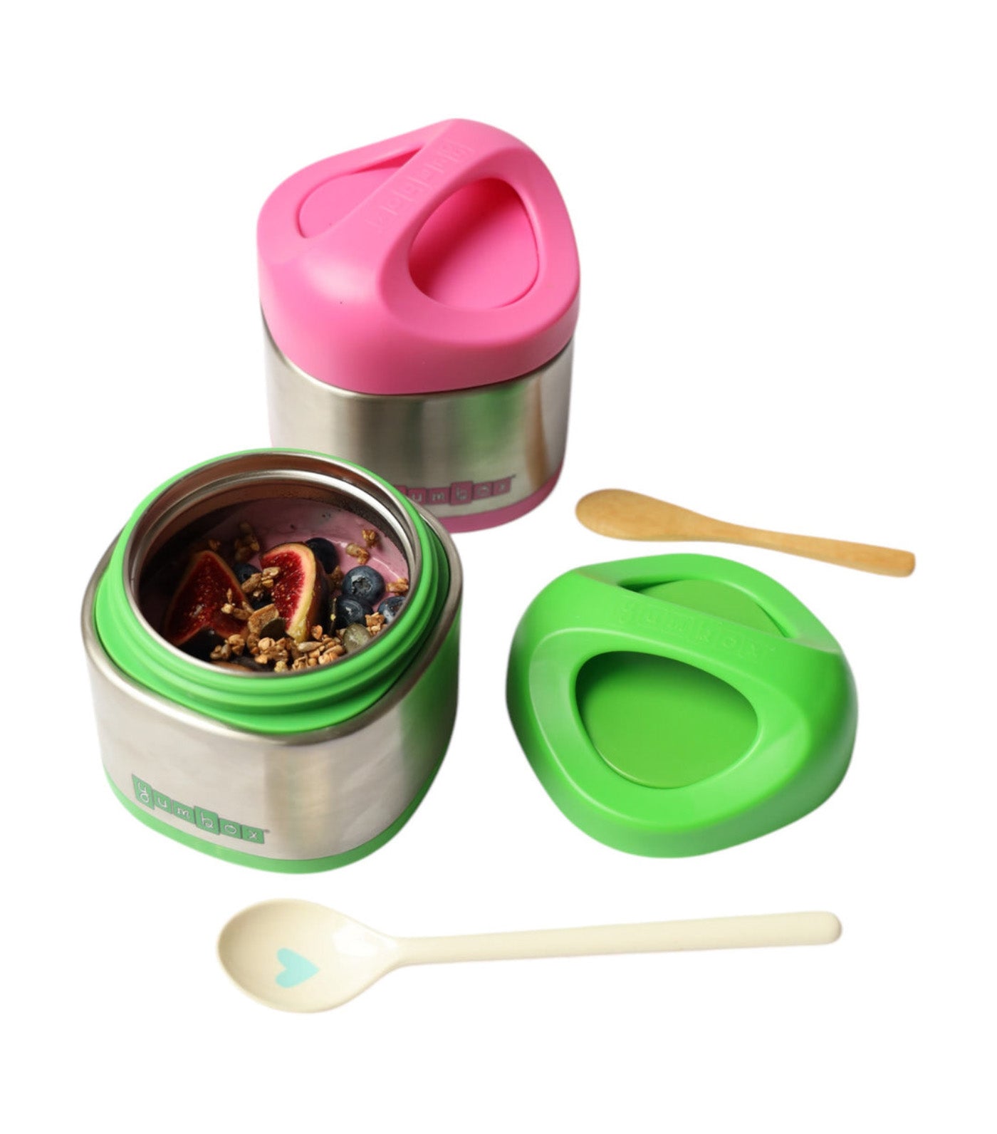 Zuppa Stainless Steel Thermal Jar with Silicone Band and Spoon