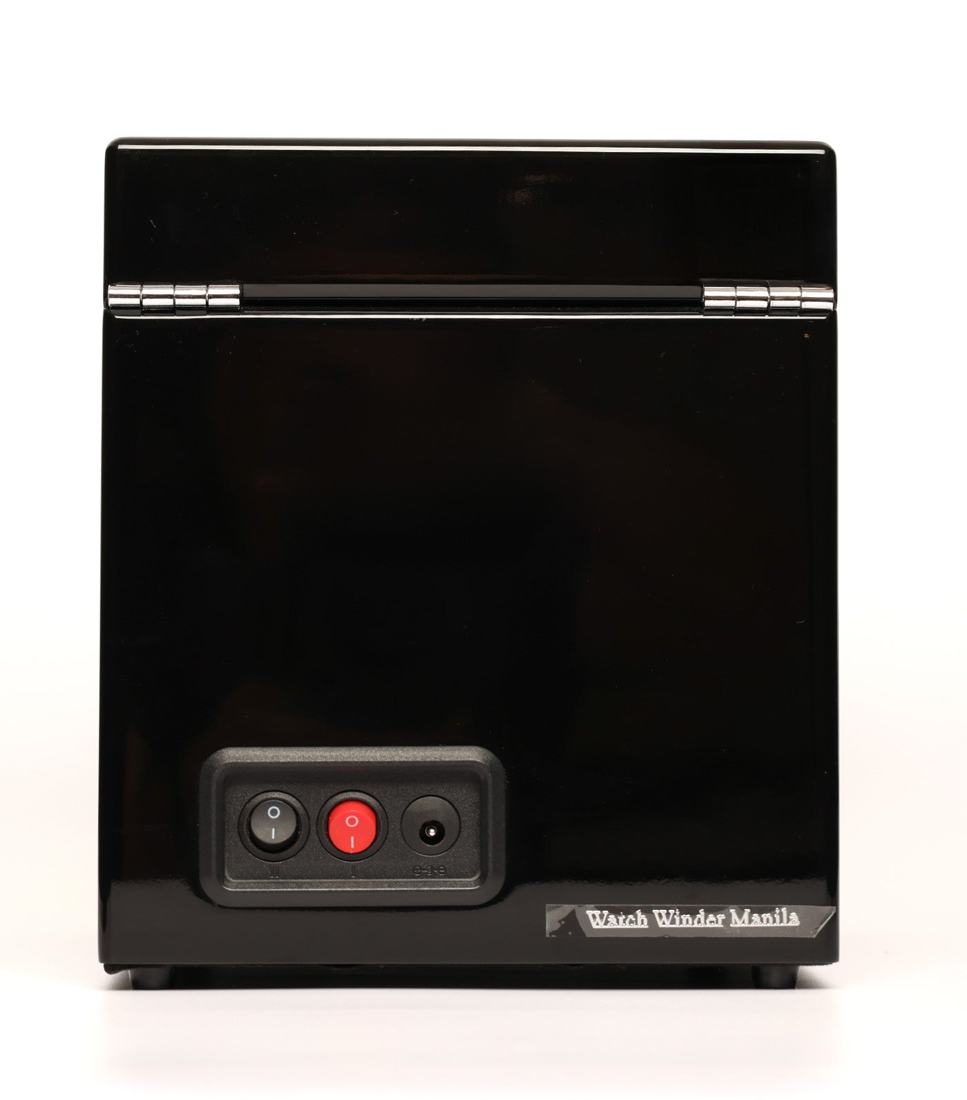 1 Rotor Watch Winder for 2 Watches Black