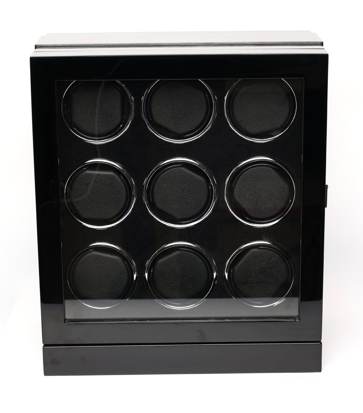 9 Rotor Watch Winder for 9 Watches Black