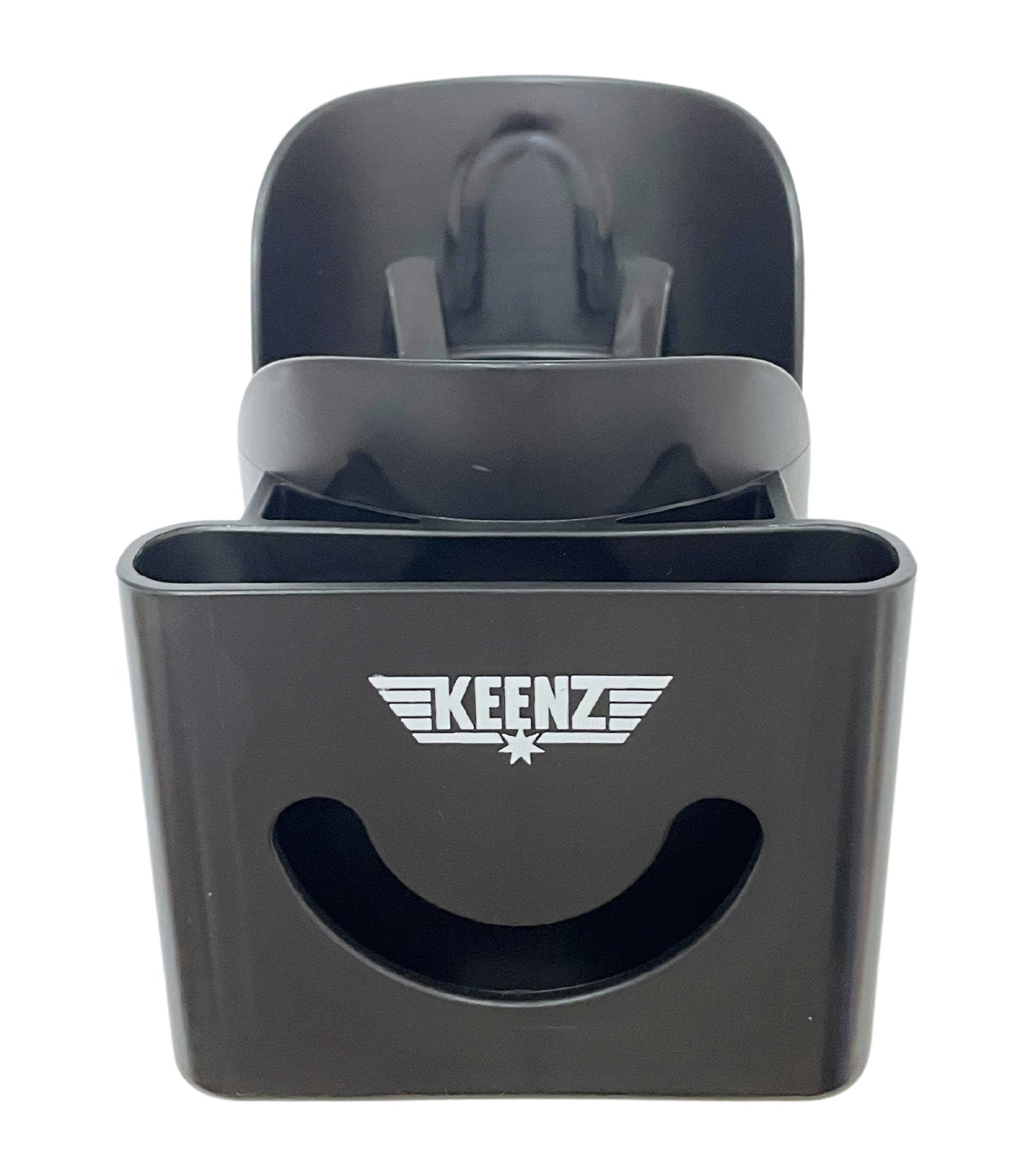 Universal 2-in-1 Cup & Phone Holder Black