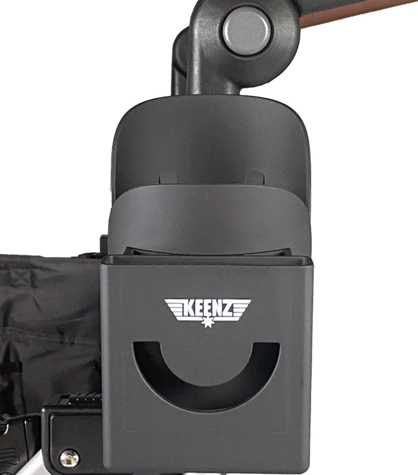 Universal 2-in-1 Cup & Phone Holder Black