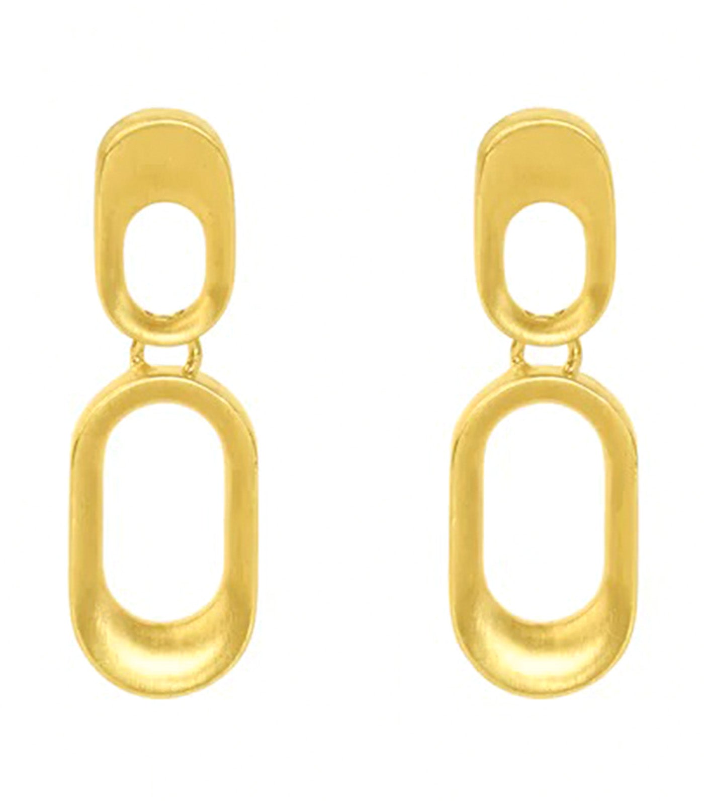 Bleecker Mini Drop Earrings Gold