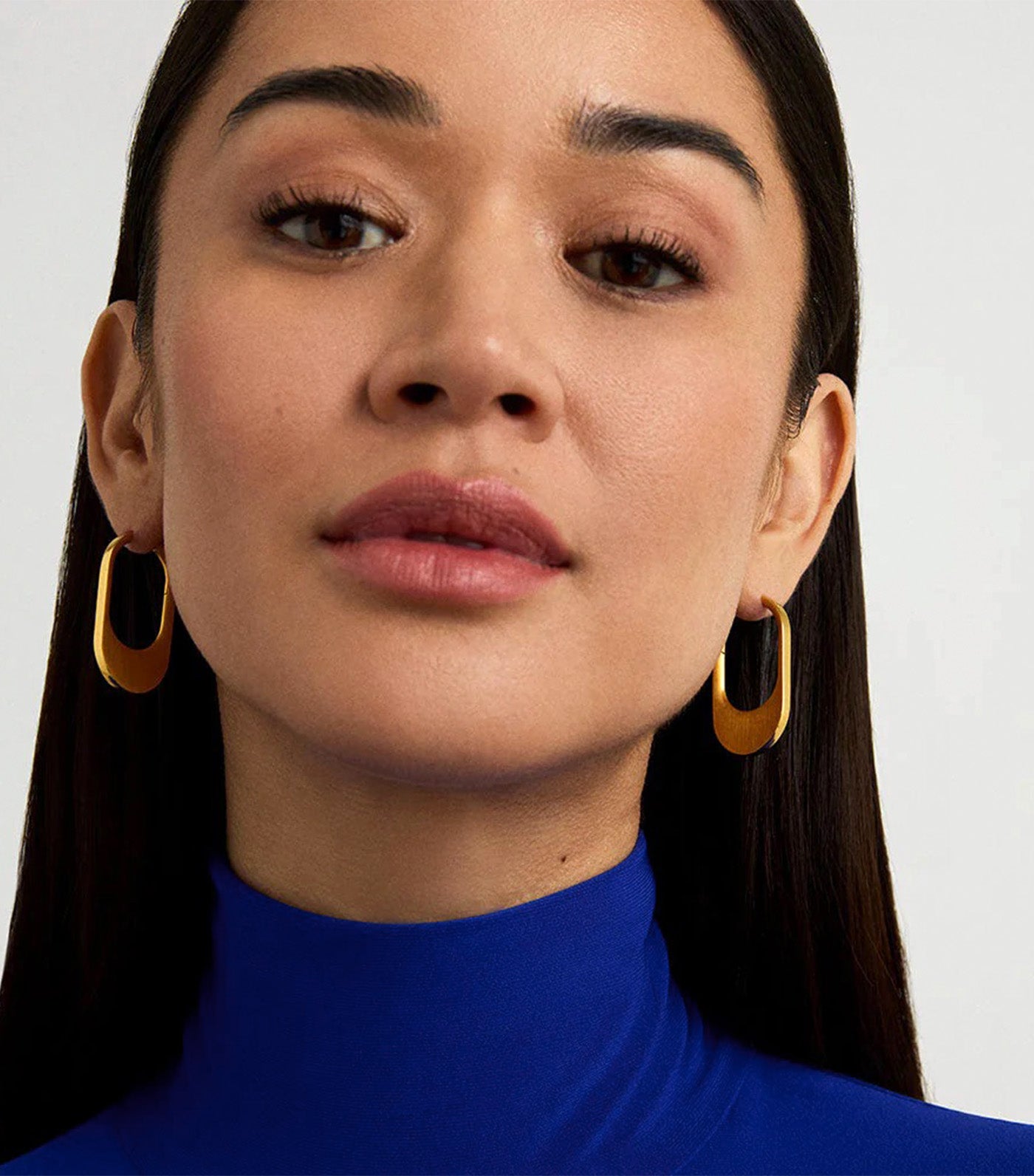 Crosby Hinged Hoops Gold