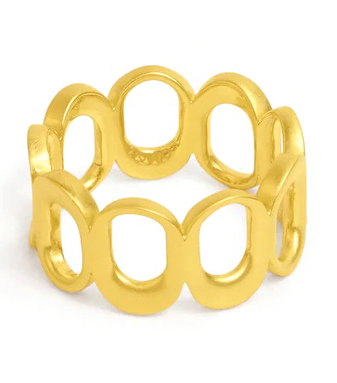 Crosby Link Ring Gold