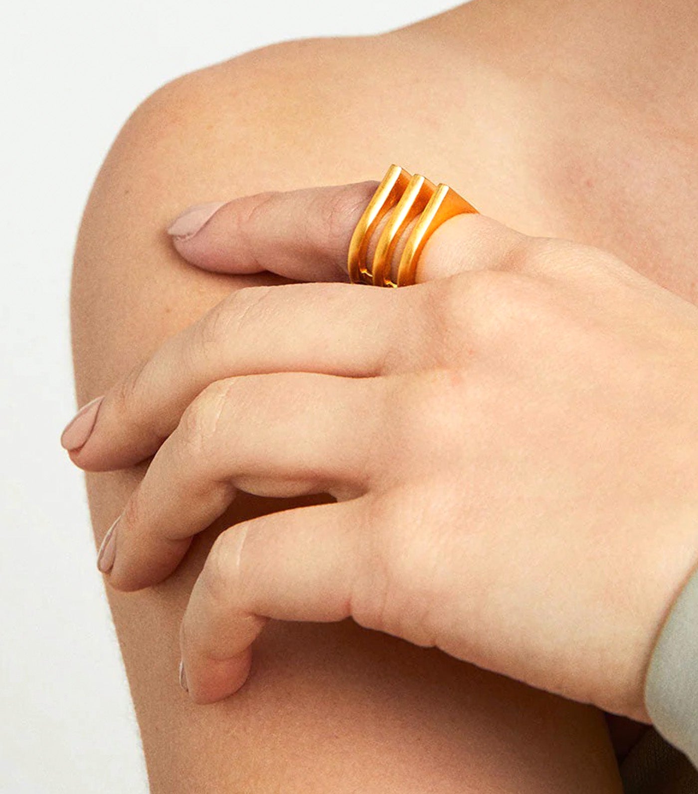 Revival Statement Rings Gold