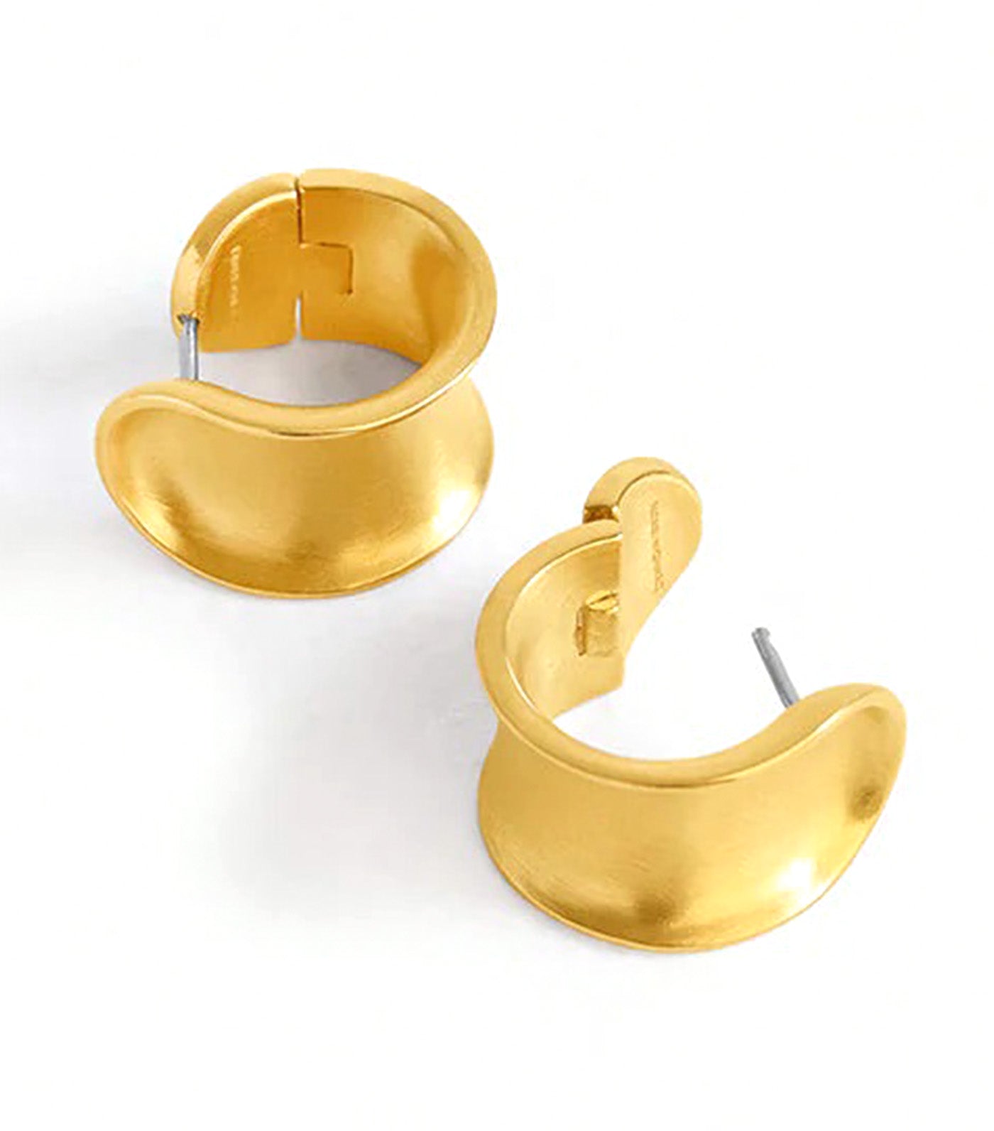 Sol Huggie Hoops Gold