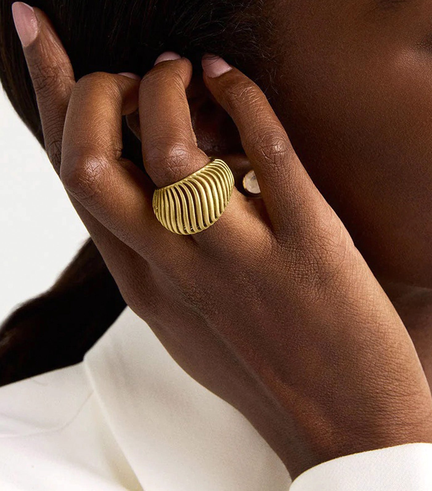 Trancoso Statement Ring Gold