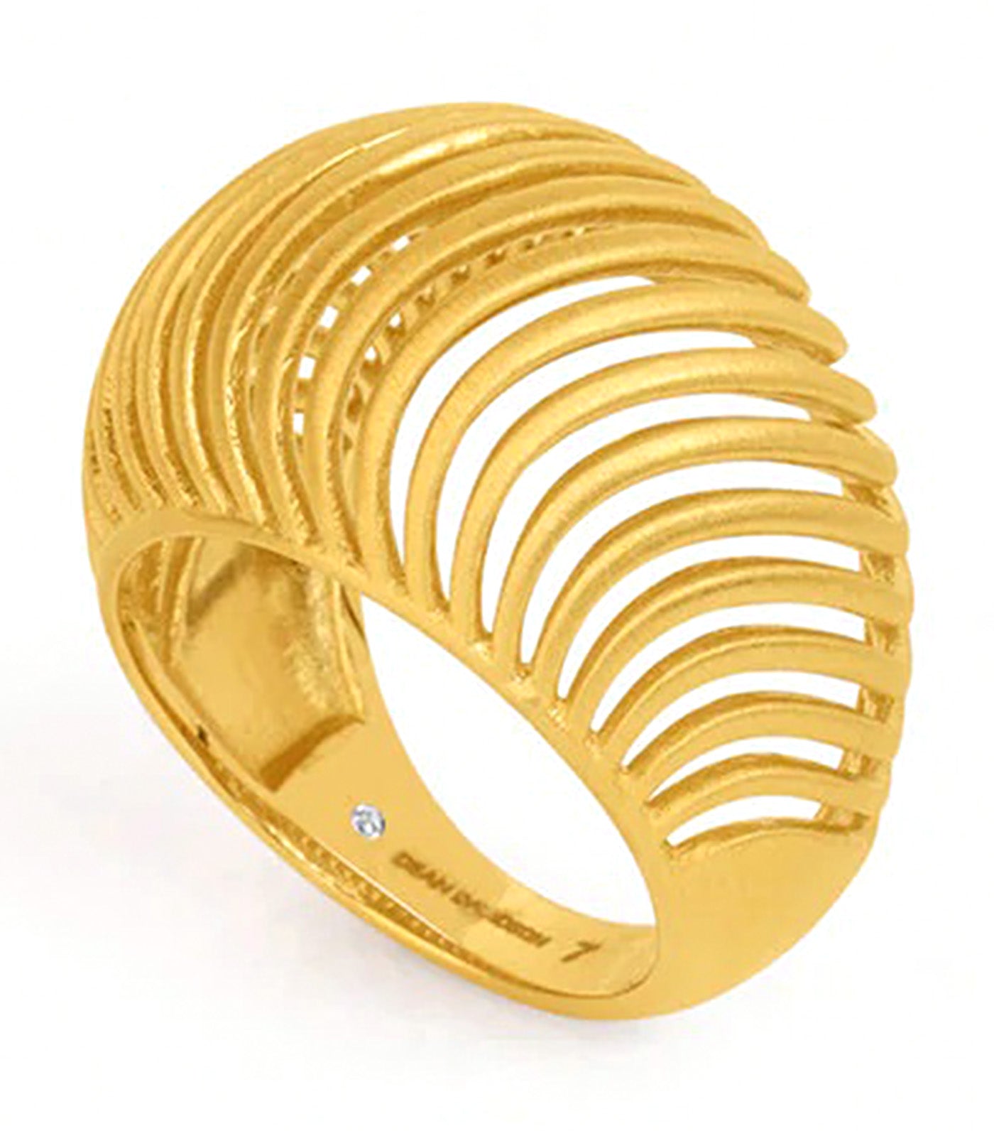 Trancoso Statement Ring Gold
