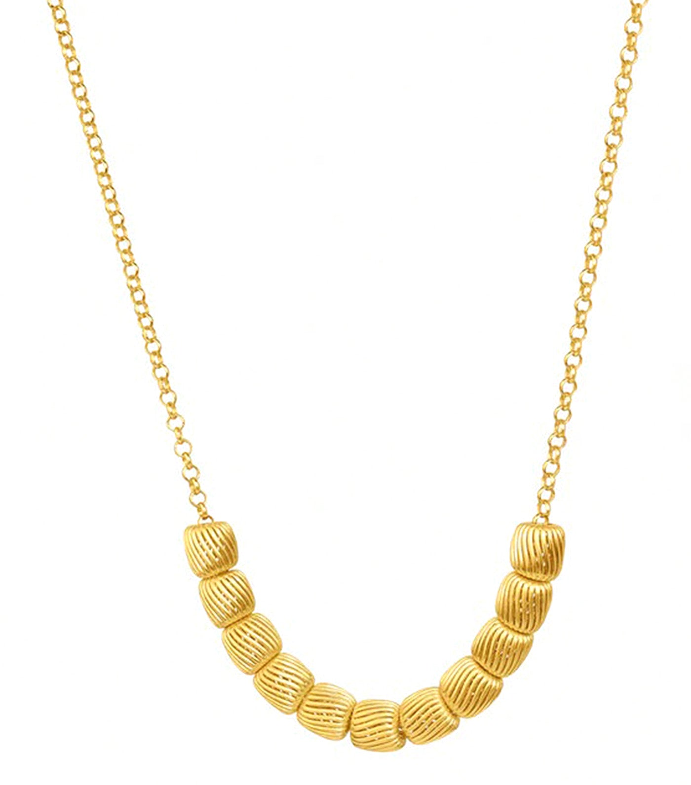 Trancoso Statement Necklace Gold