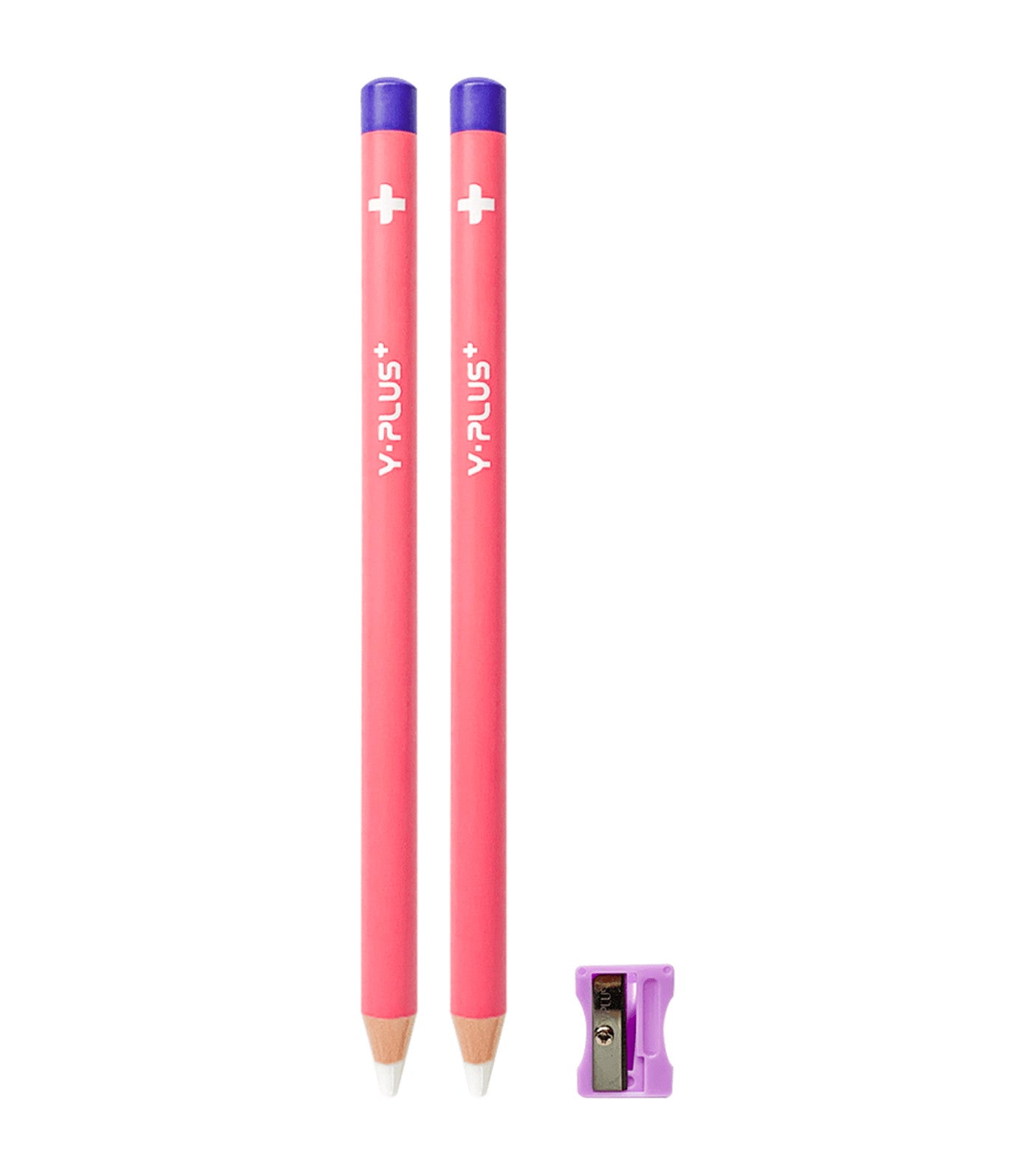 2pcs Eraser Pen with 1pc Sharpener