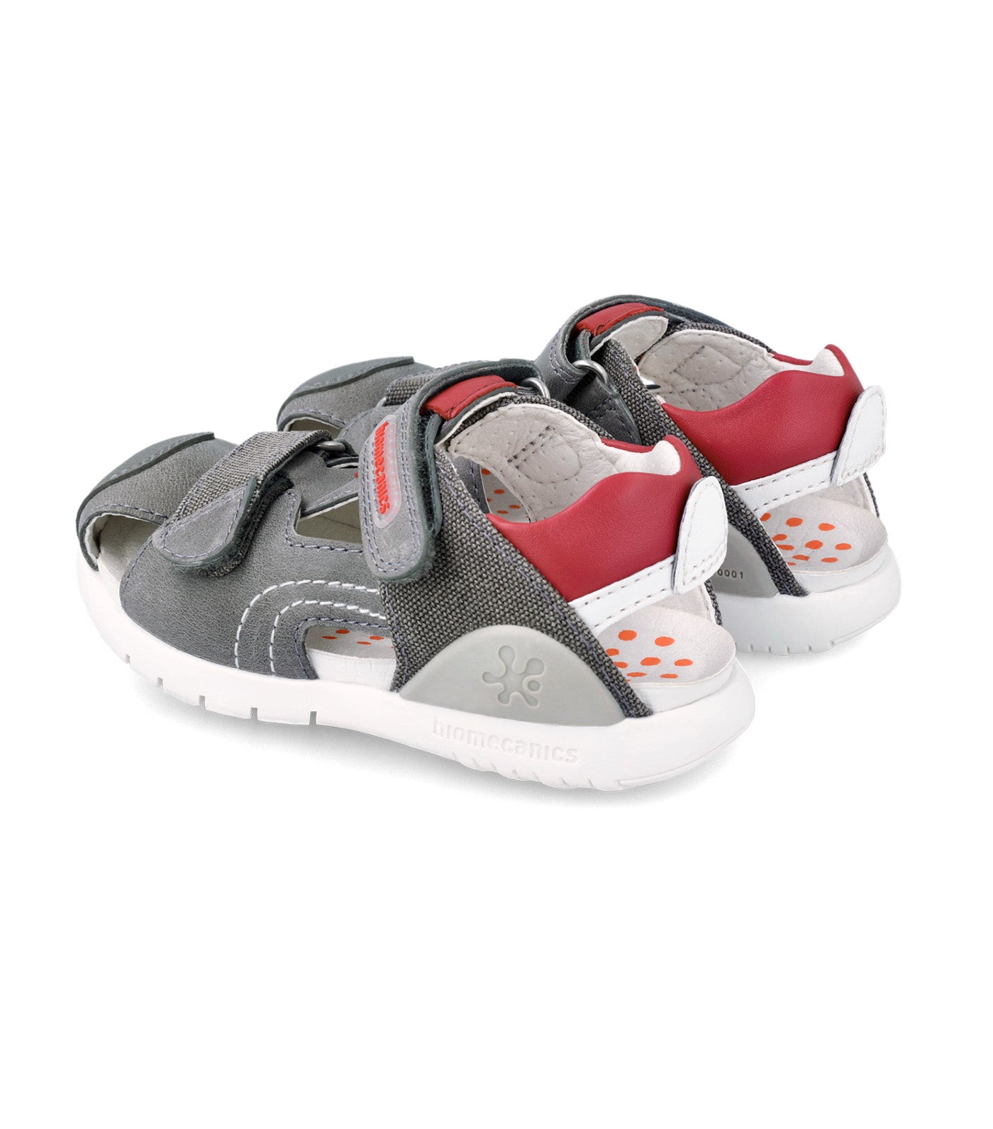 Urban Marengo Sandal for Boys Gray Red