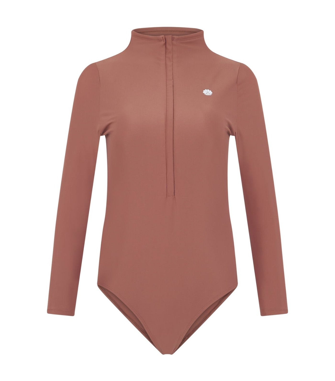 Amal Long-Sleeved Bodysuit Swimsuit