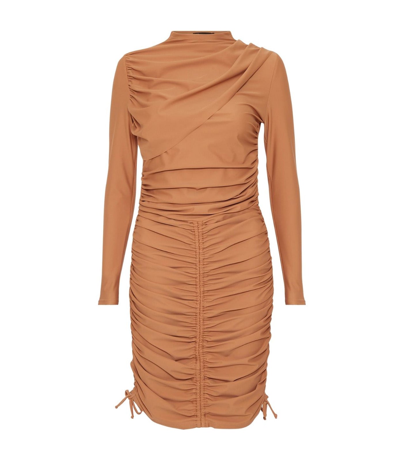 Isla Adjustable Ruched Swim Dress Sand