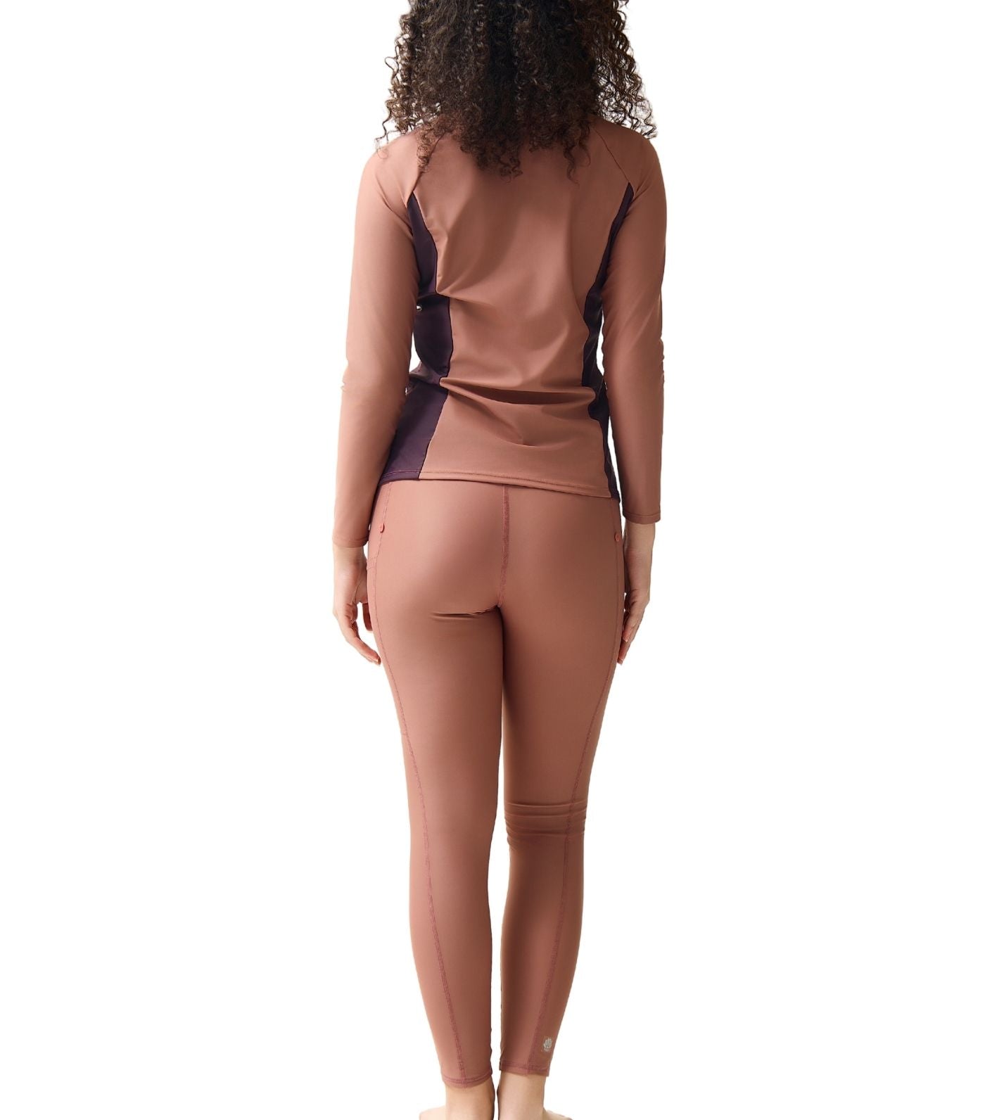 Safa Long-Sleeved Rashguard Swim Top Earth