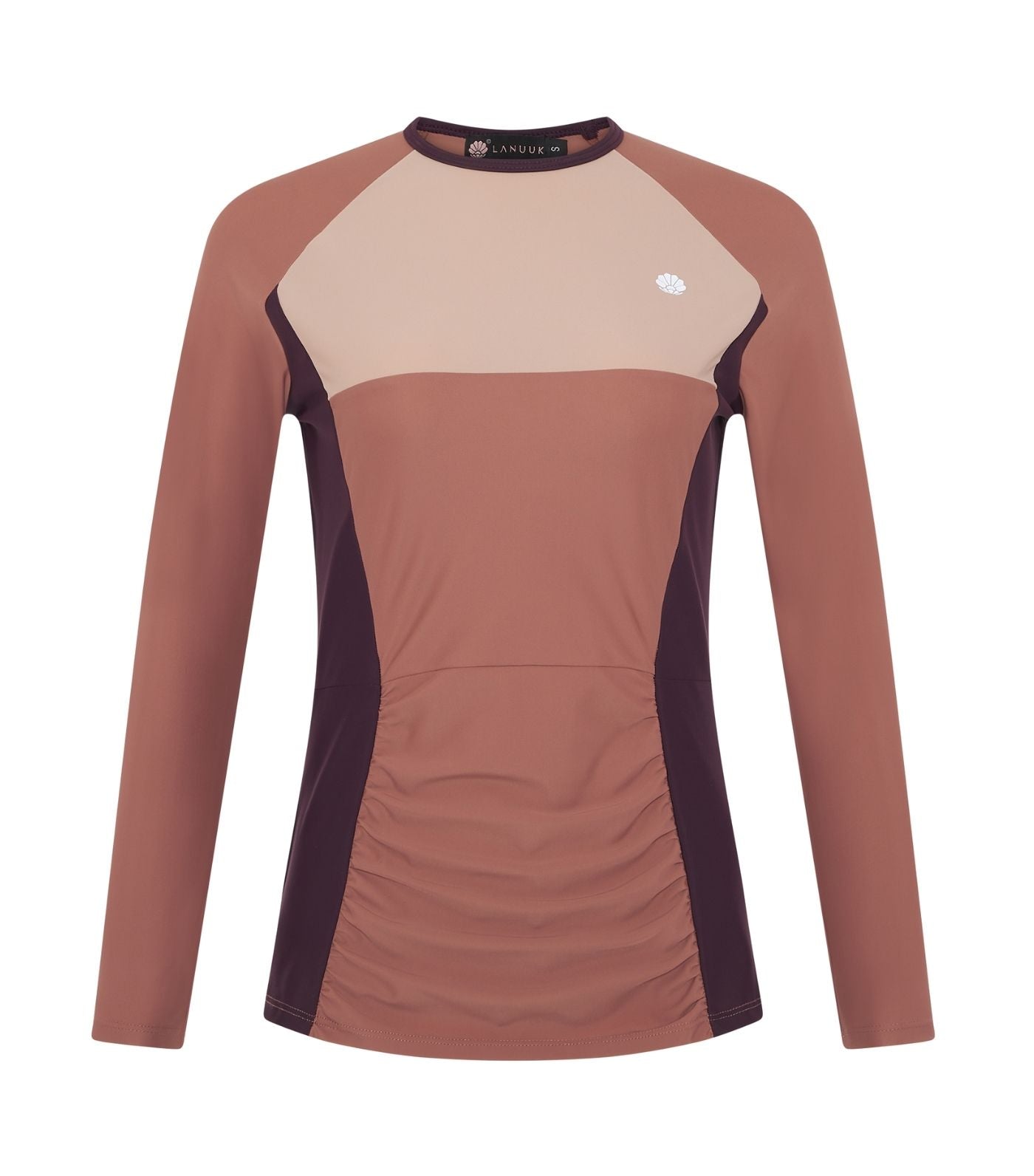 Safa Long-Sleeved Rashguard Swim Top Earth