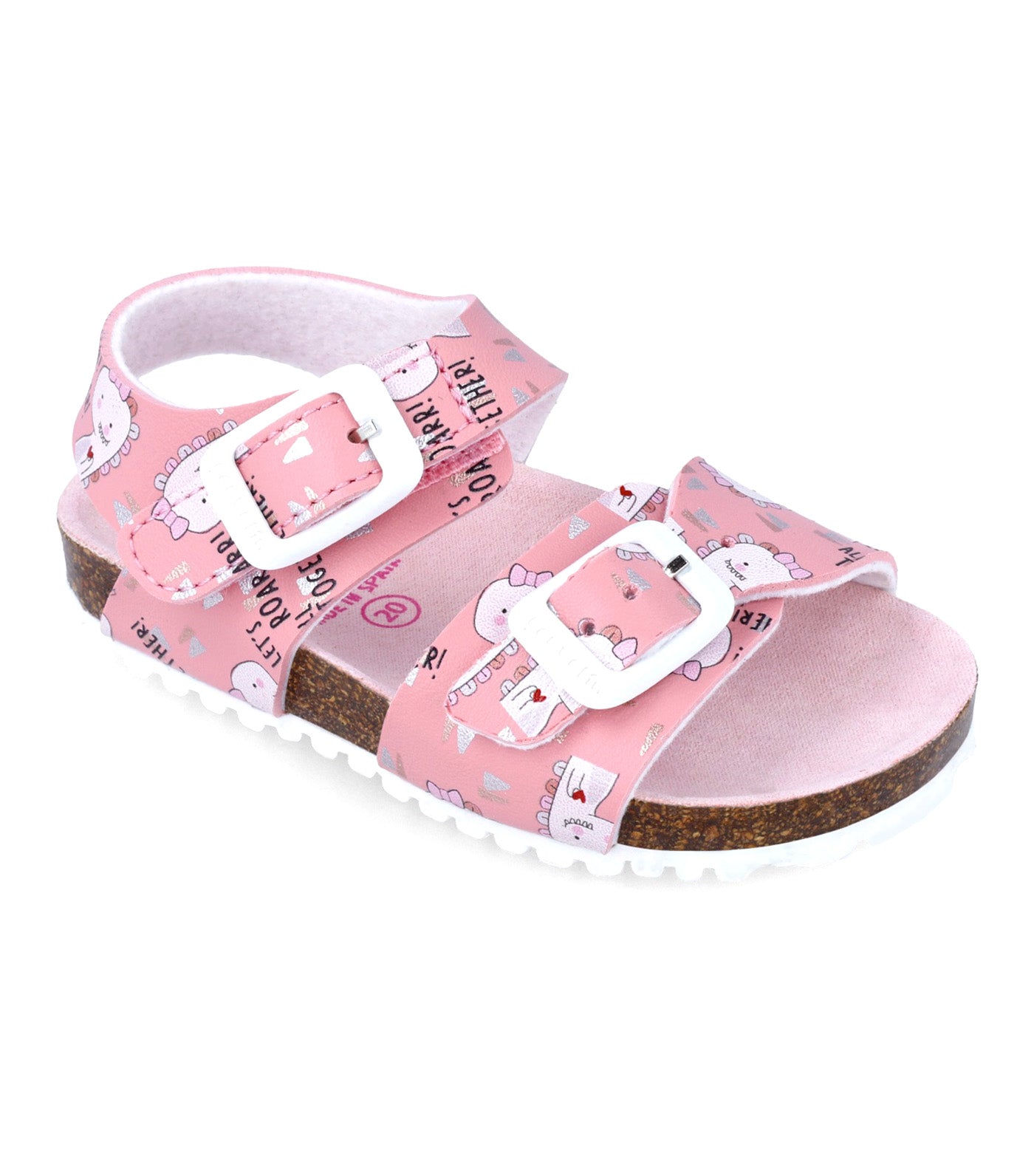 Sandalia Bio Estampada Pink