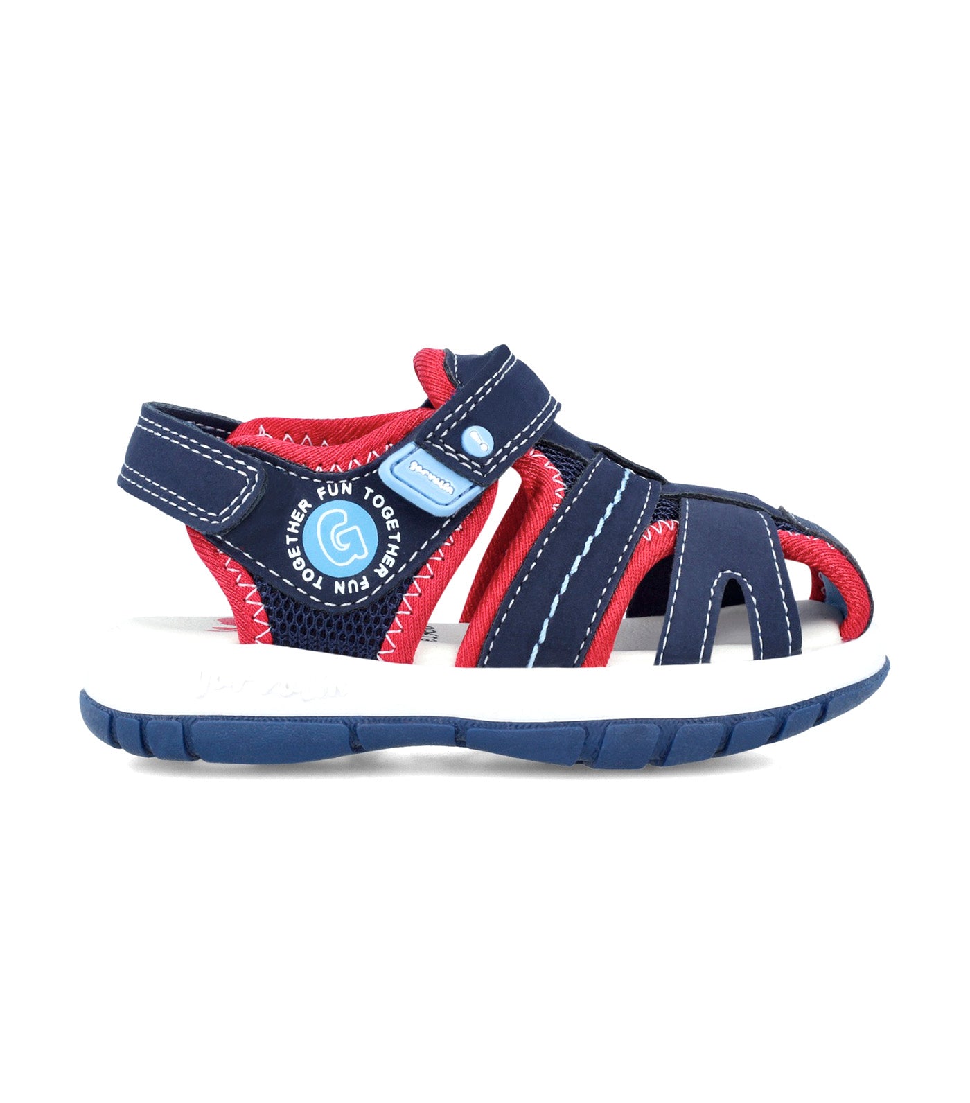 Sandalia Condor Navy/Red
