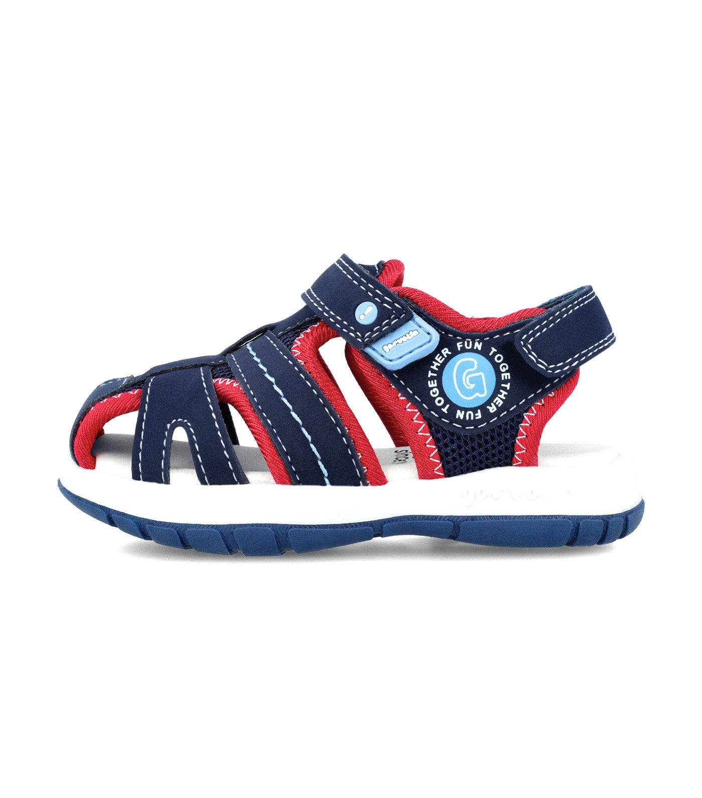 Sandalia Condor Navy/Red