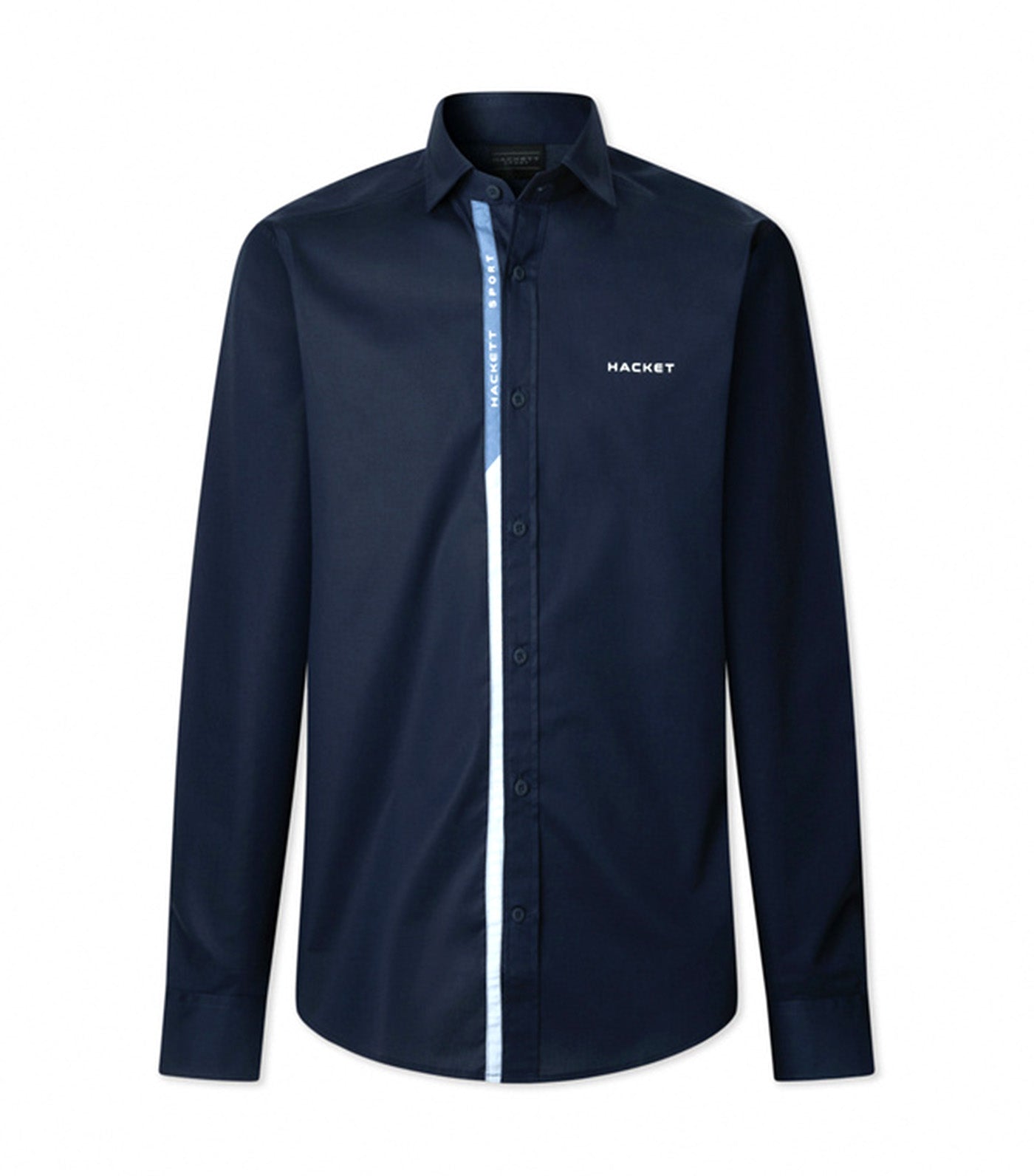 Tailored Fit Tape Placket Shirt