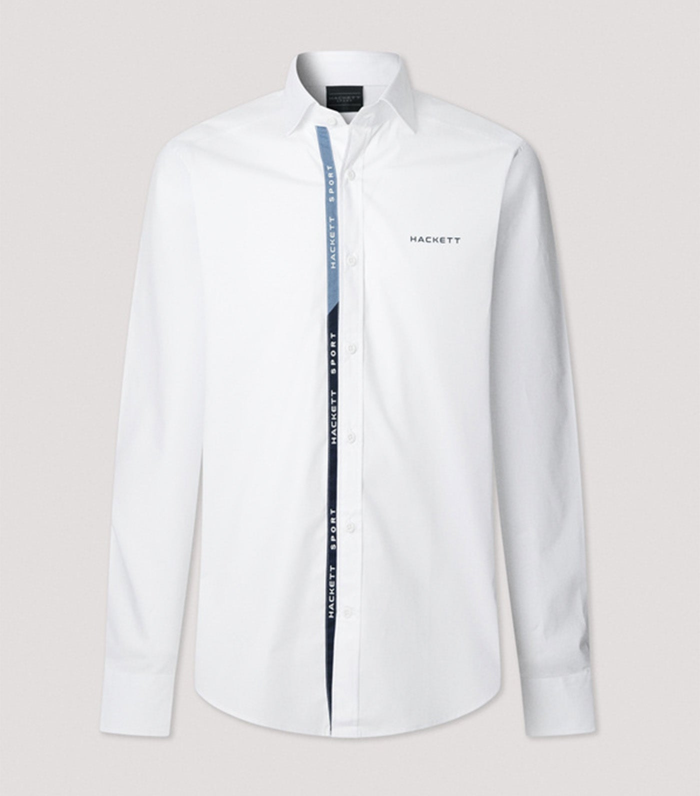 Tailored Fit Tape Placket Shirt