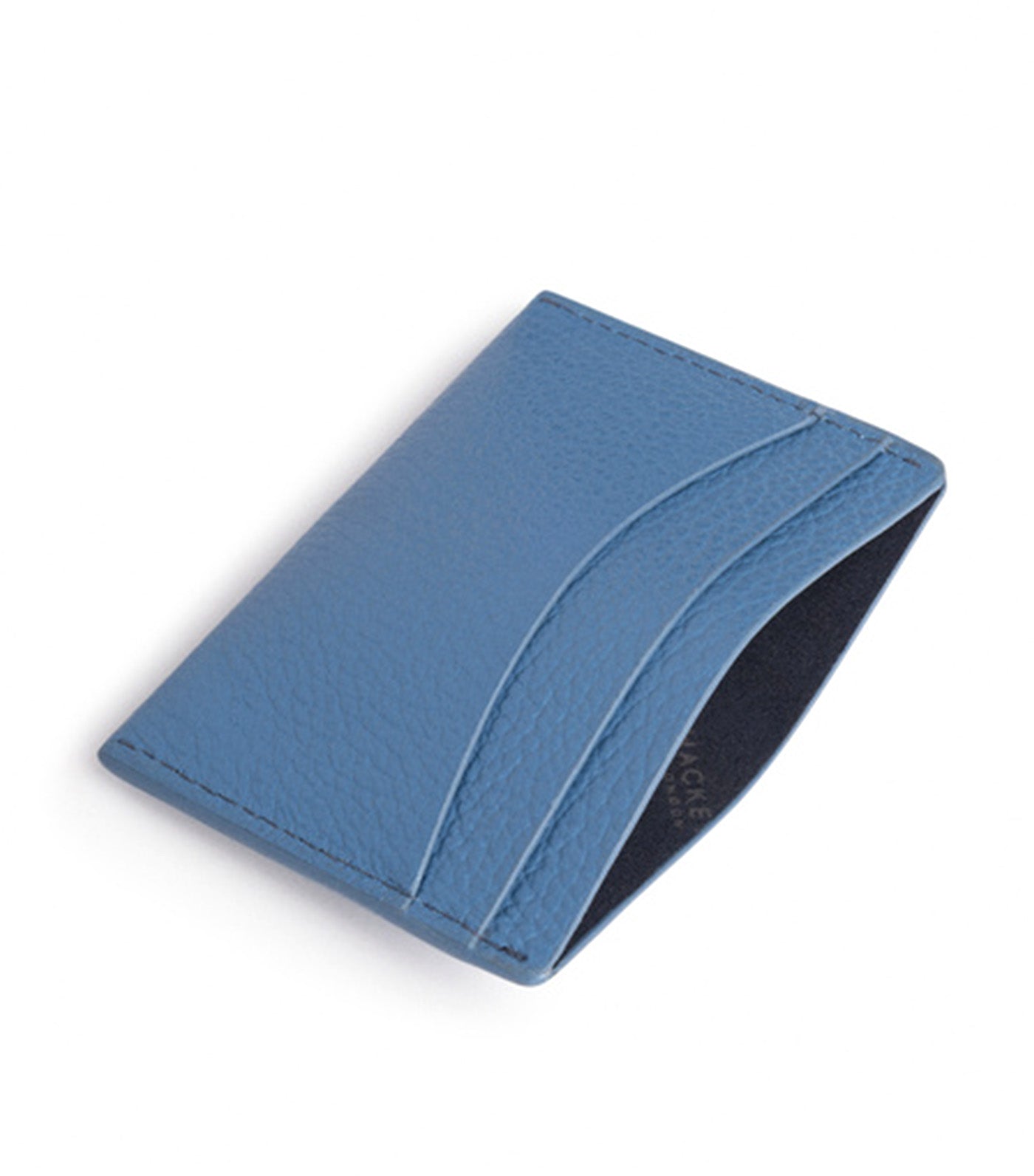 Men's England Leather Cardholder Pacific Blue