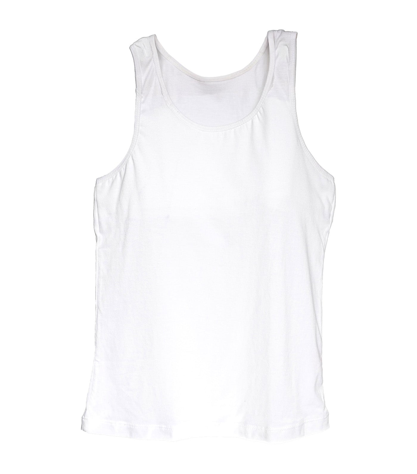 First Fit Racerback Sando - White