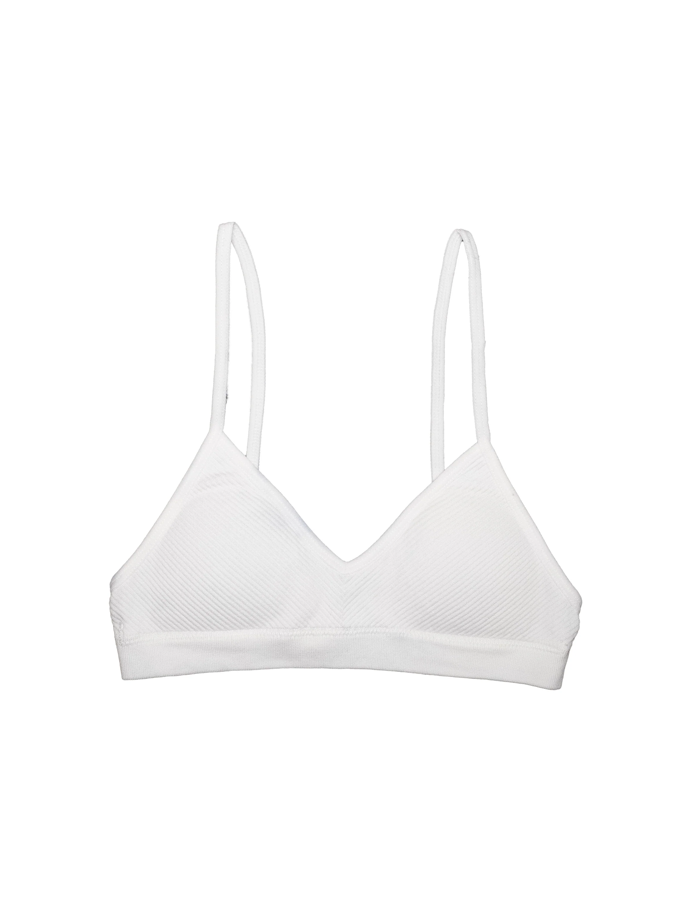 Preteens Bra With Removable Padding - White