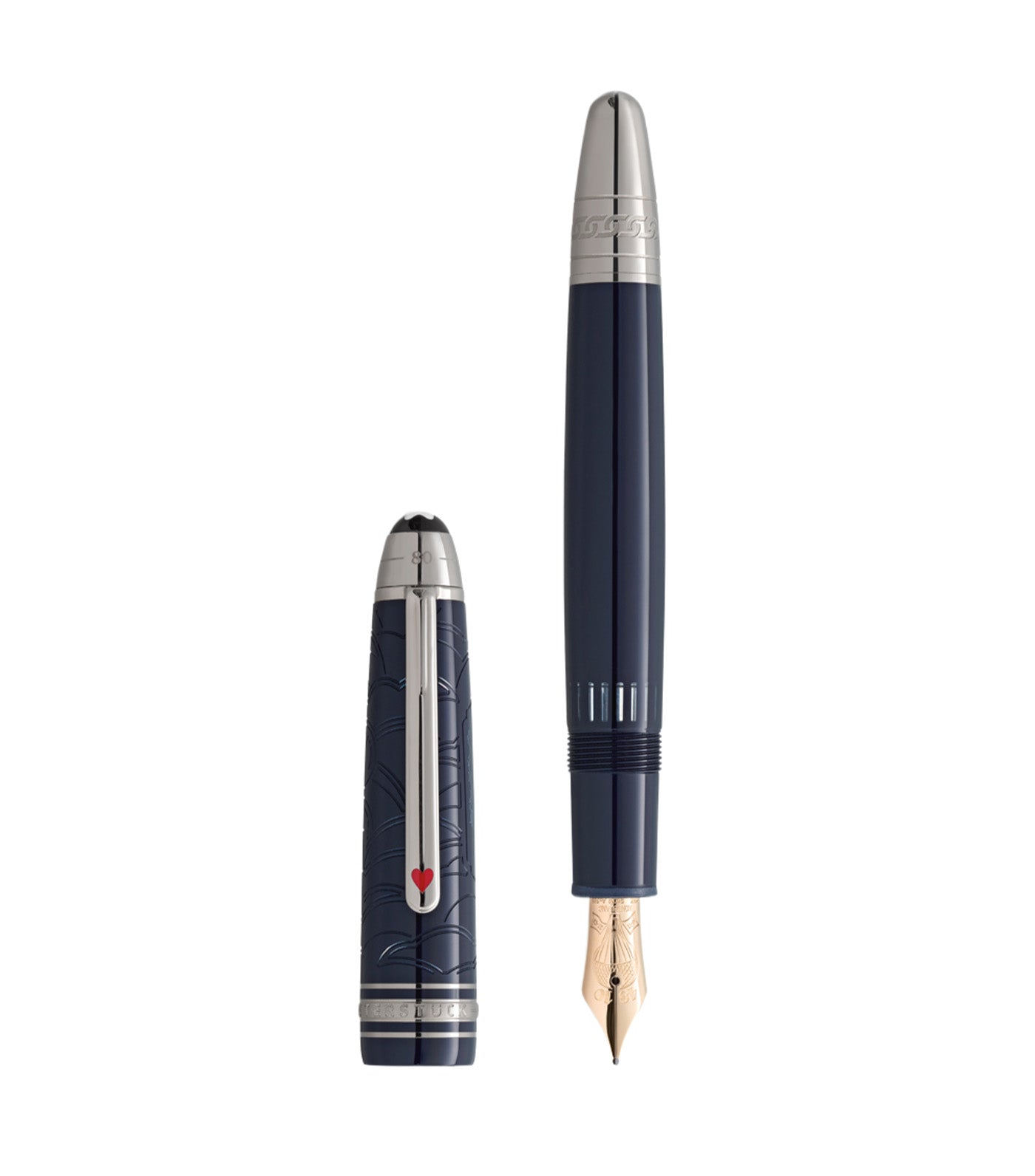 Meisterstück Around the World in 80 Days LeGrand Fountain Pen (M) Blue