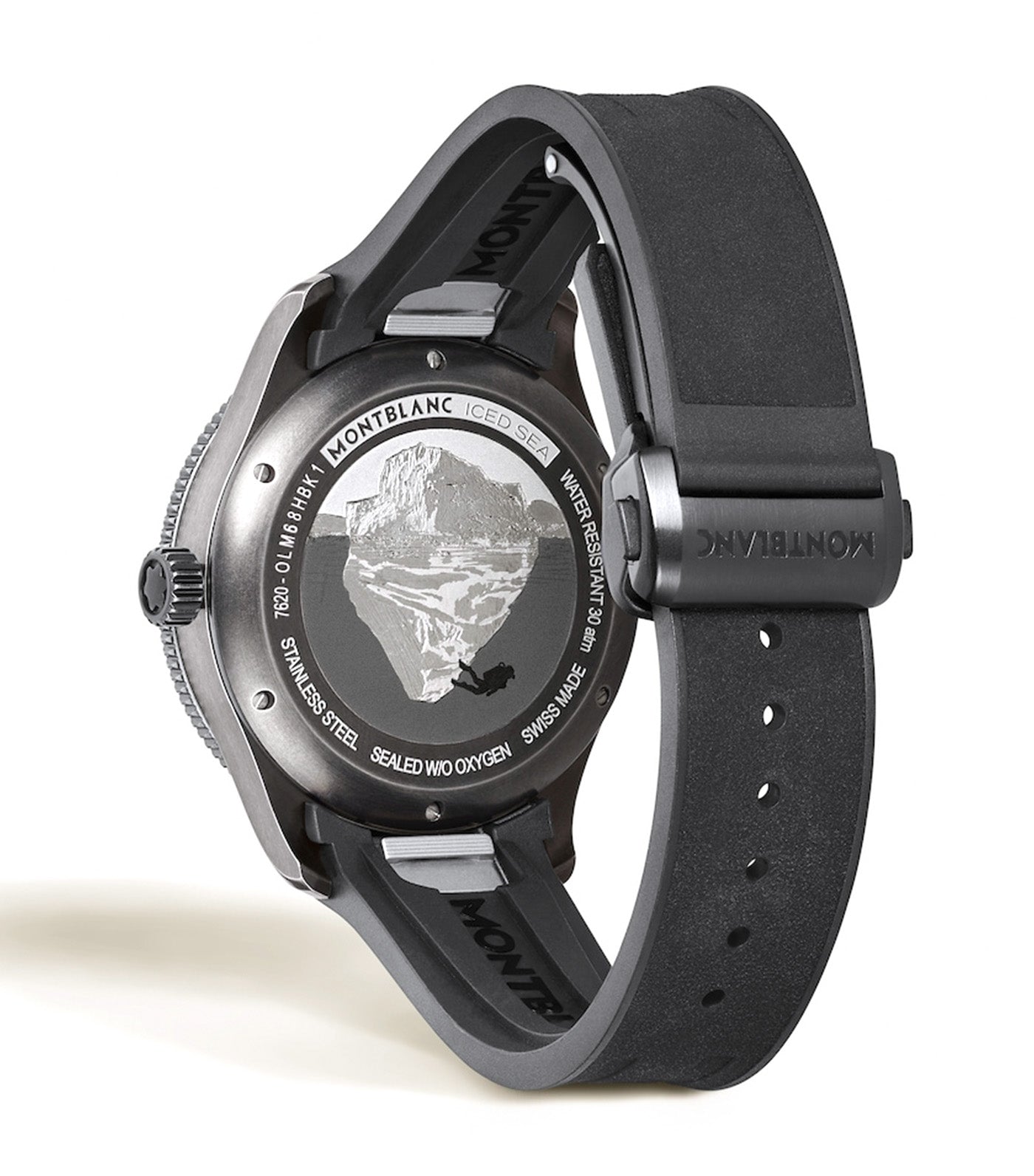 Iced Sea Automatic Date 0 Oxygen 41mm Black