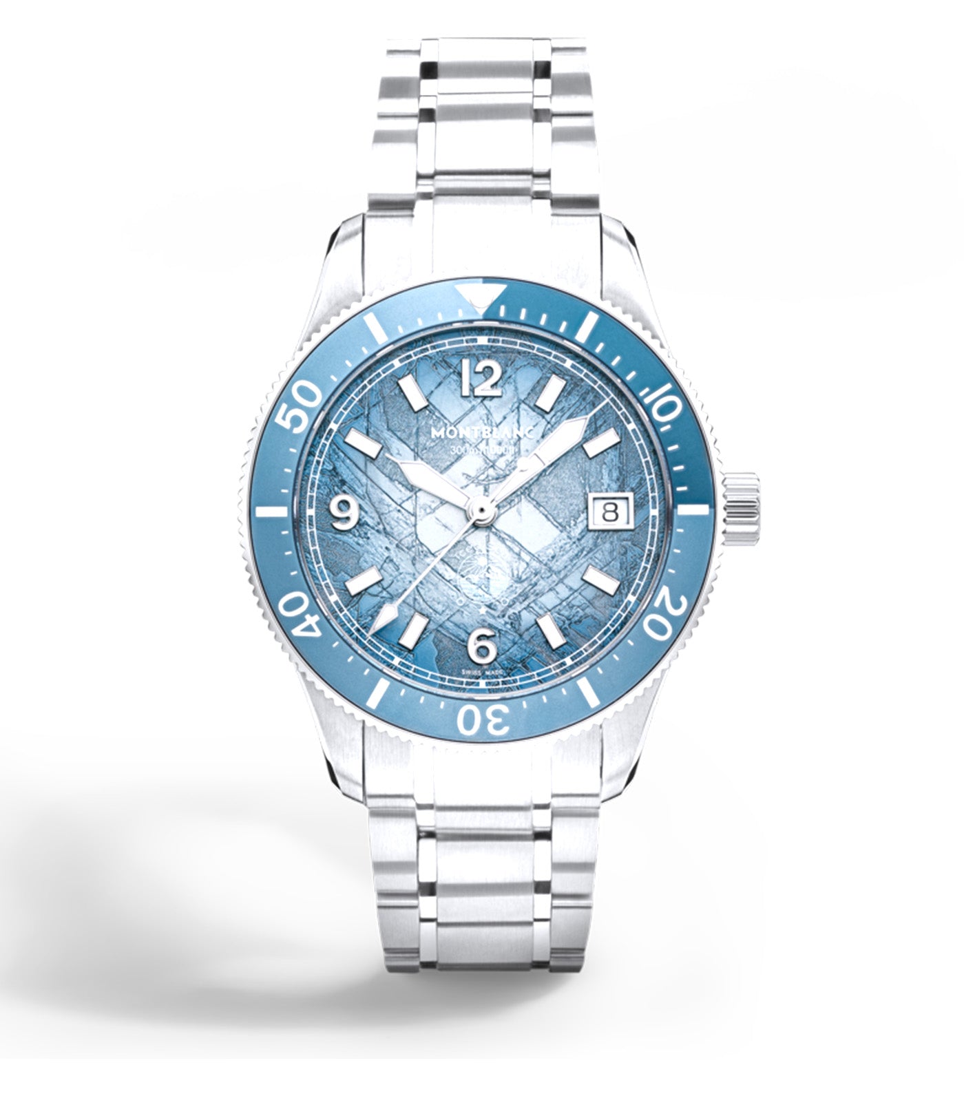 Iced Sea Automatic Date 0 Oxygen 38mm Steel