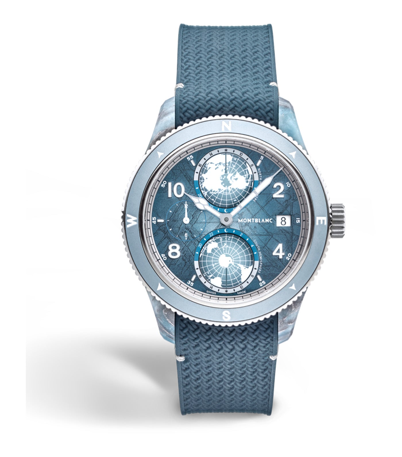 1858 Geosphere 0 Oxygen Mount Vinson Limited Edition - 986 pieces 43.5mm Blue