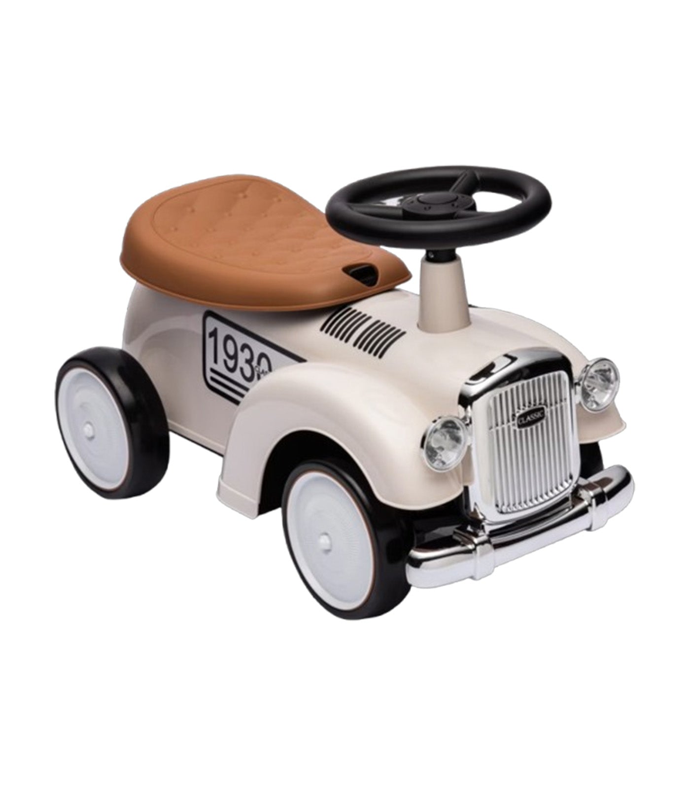 Retro Foot-to-Floor Ride-on Beige