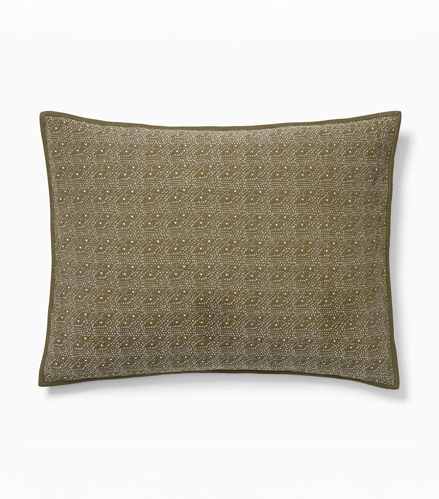 Reflections Matelasse Origin Coverlet & Shams - Standard Sham