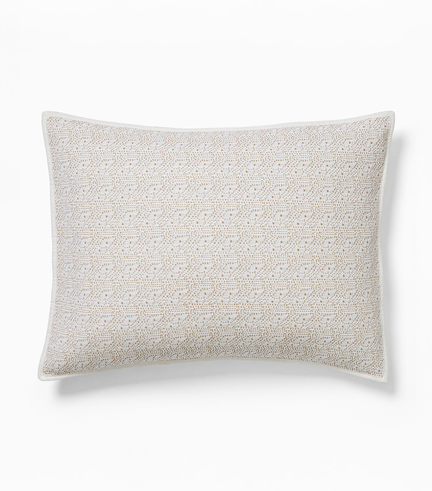 Reflections Matelasse Origin Coverlet & Shams - Standard Sham