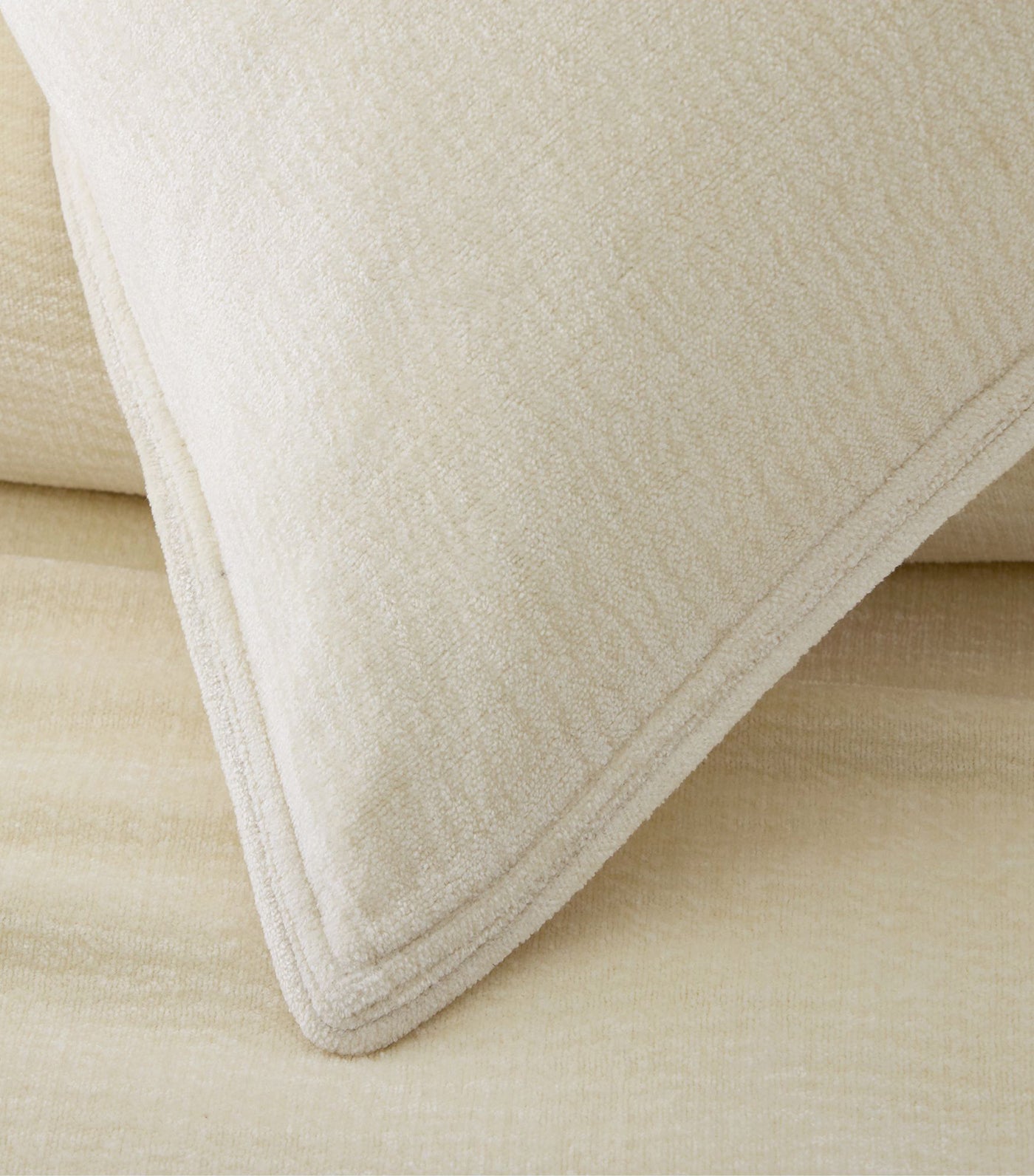 Striated Chenille Shams - Standard Shams