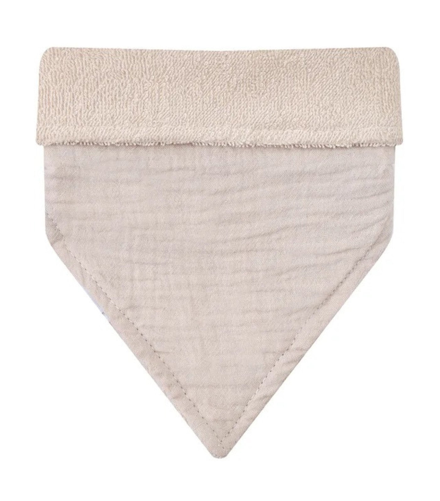 3-Piece Organic Muslin Set of Toy, Bib & Teether