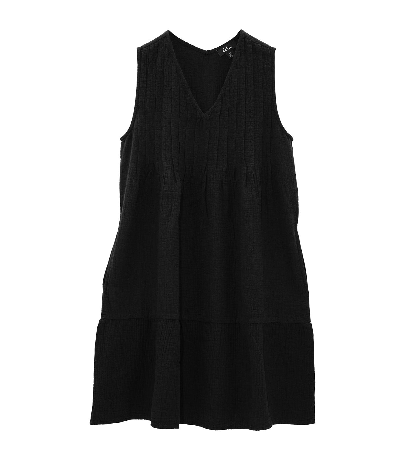 Supersoft Gauze Pintuck Dress