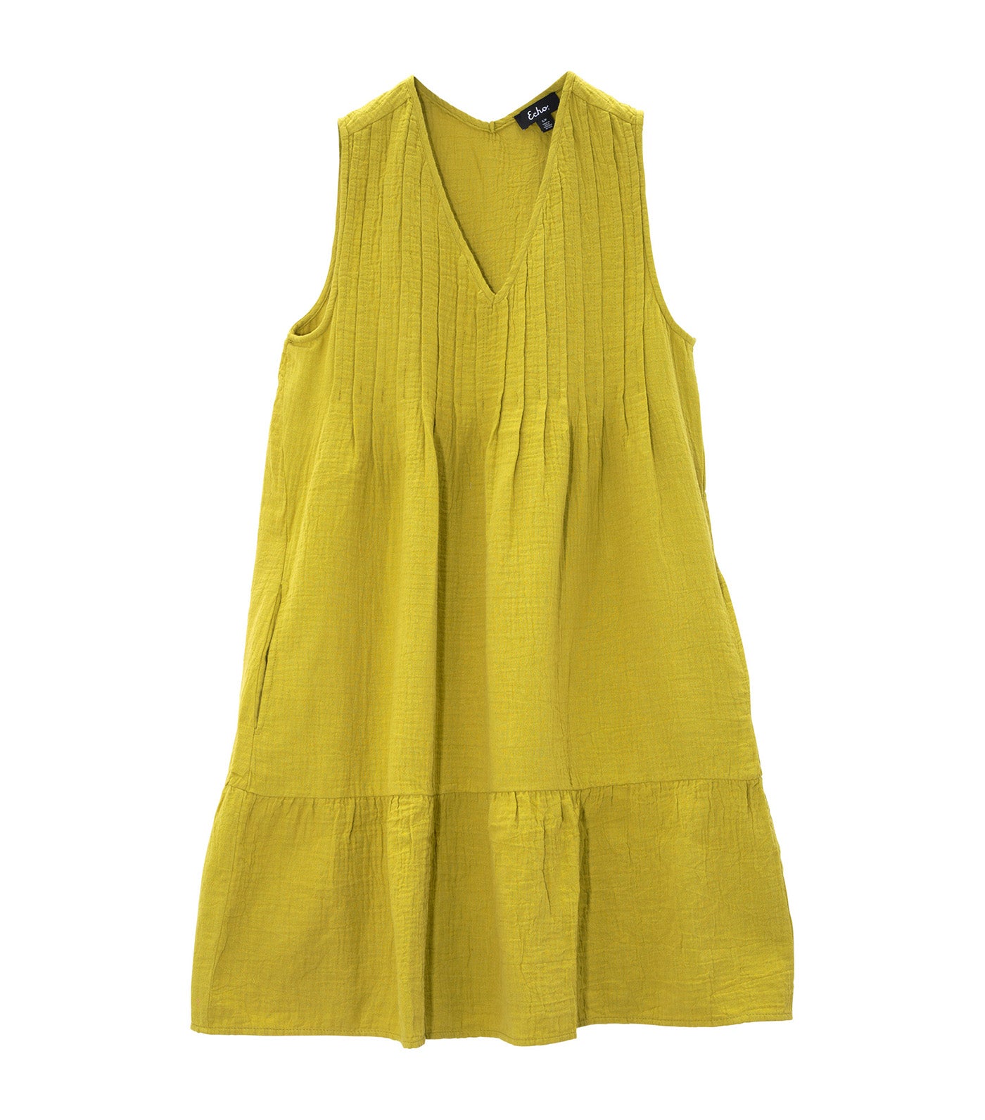 Supersoft Gauze Pintuck Dress