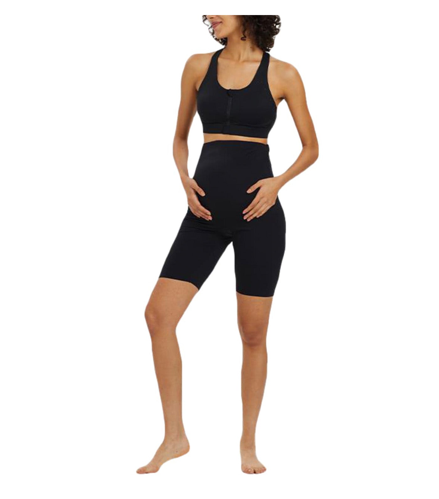 Active Belly Cover Maternity Leggings